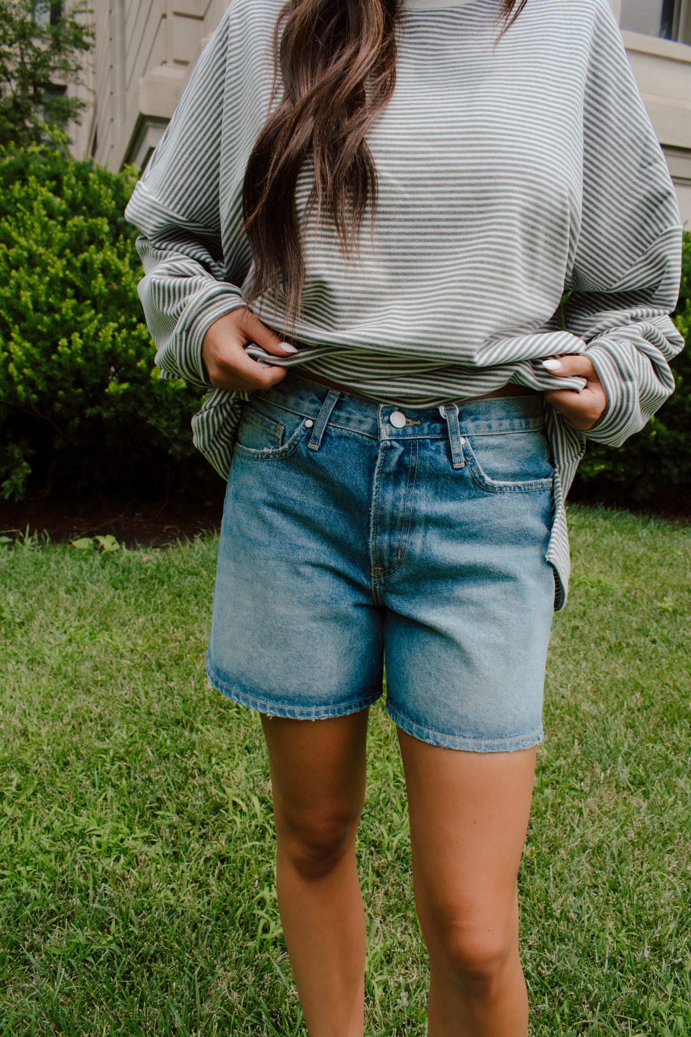 Vintage High Rise Jean Shorts