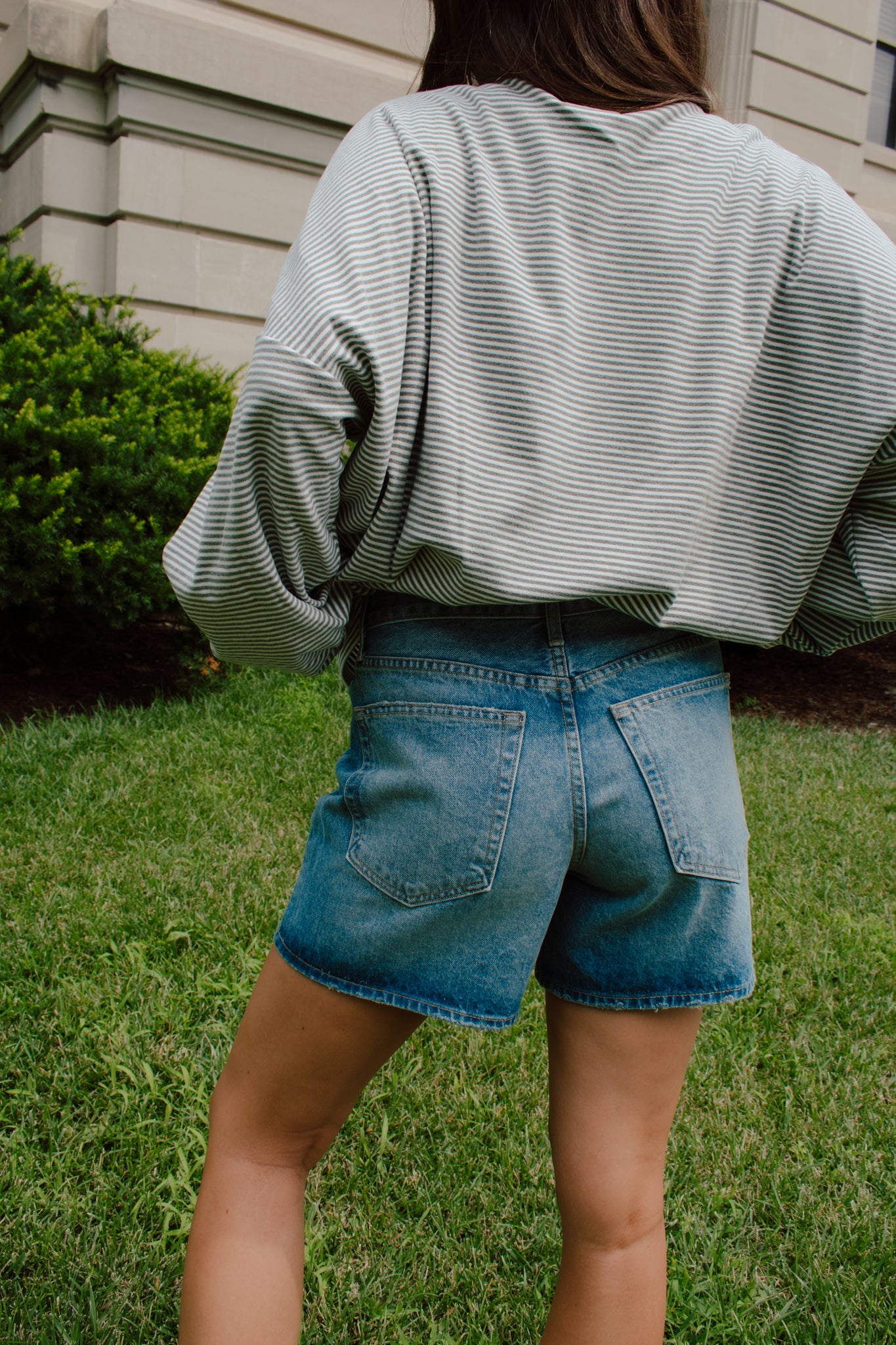 Vintage High Rise Jean Shorts