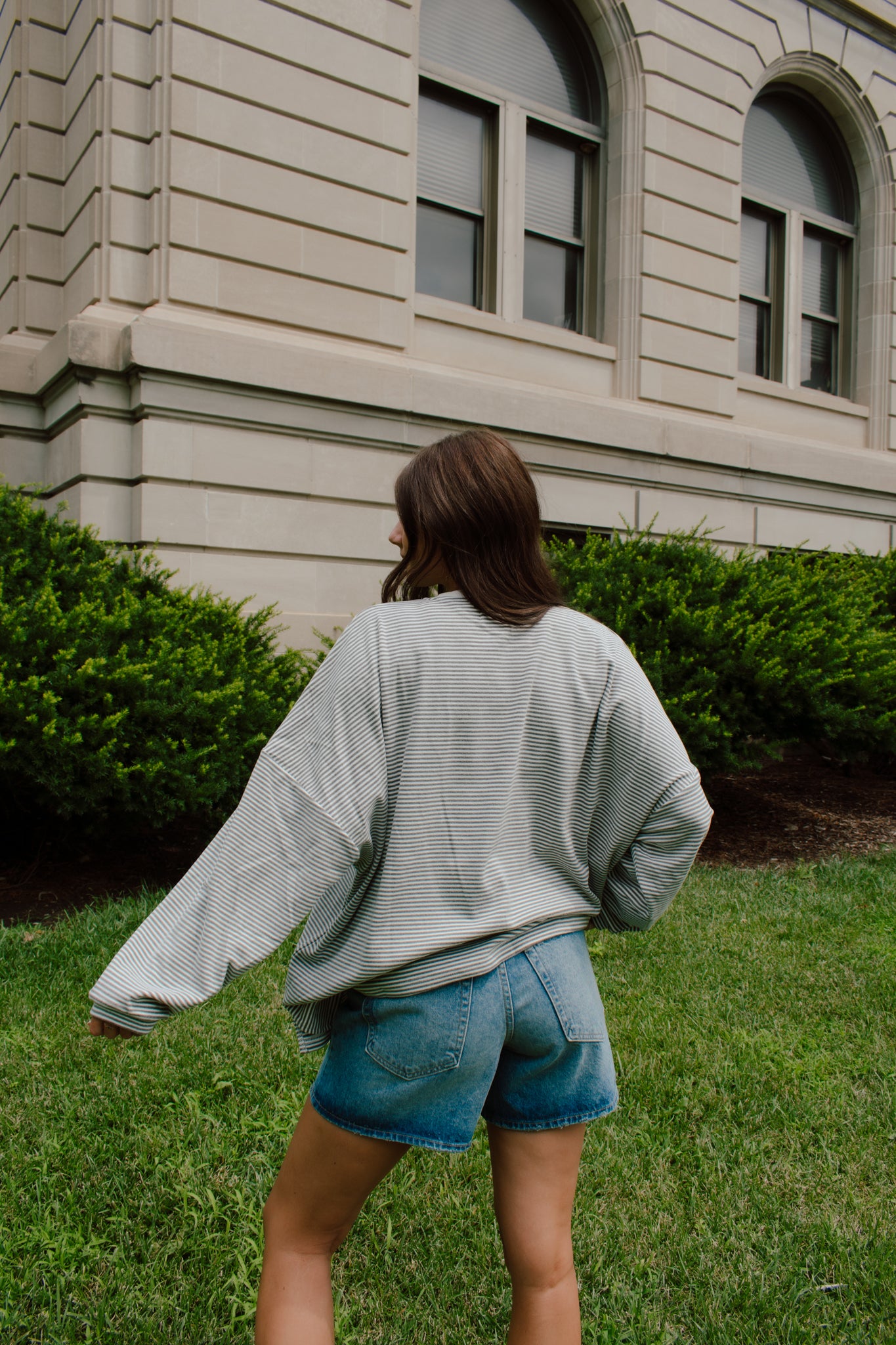 Vintage High Rise Jean Shorts