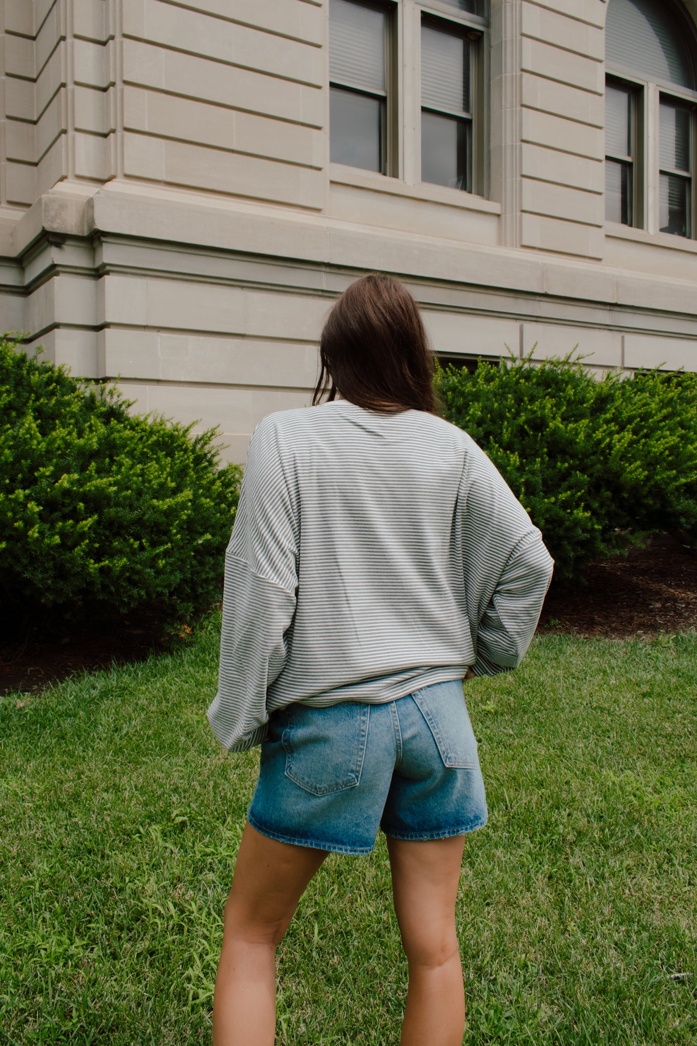 Vintage High Rise Jean Shorts