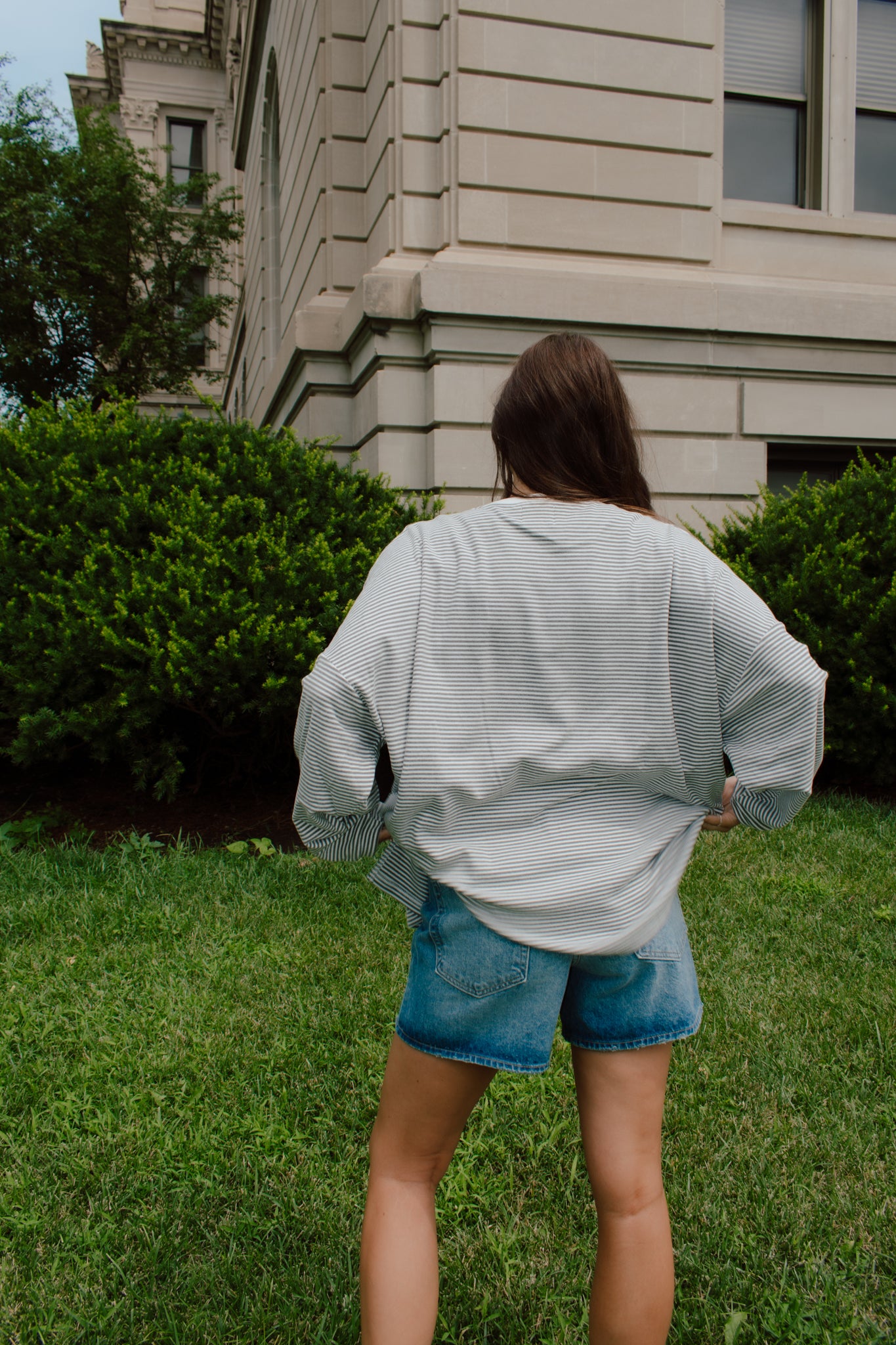 Vintage High Rise Jean Shorts