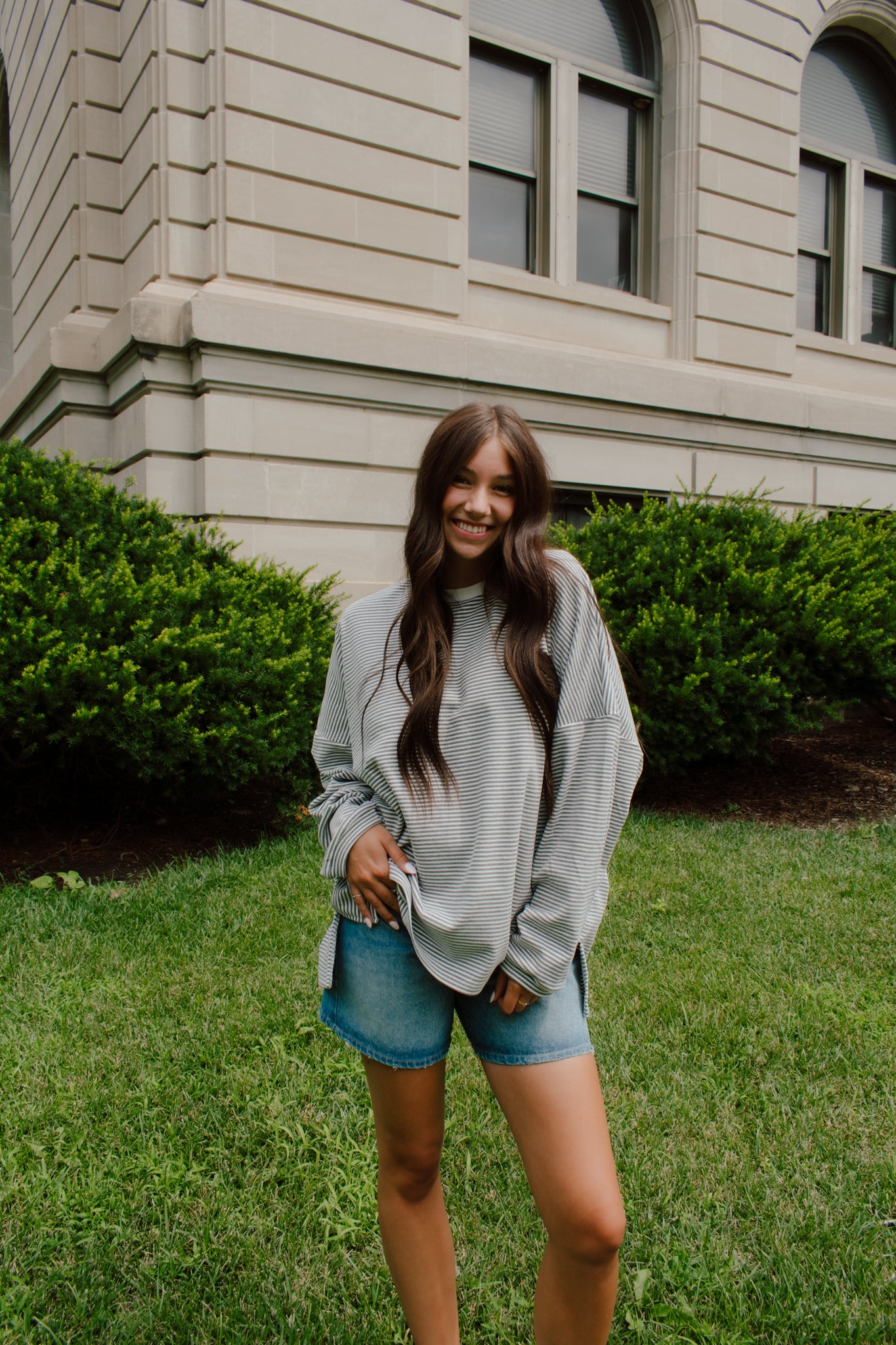 Vintage High Rise Jean Shorts