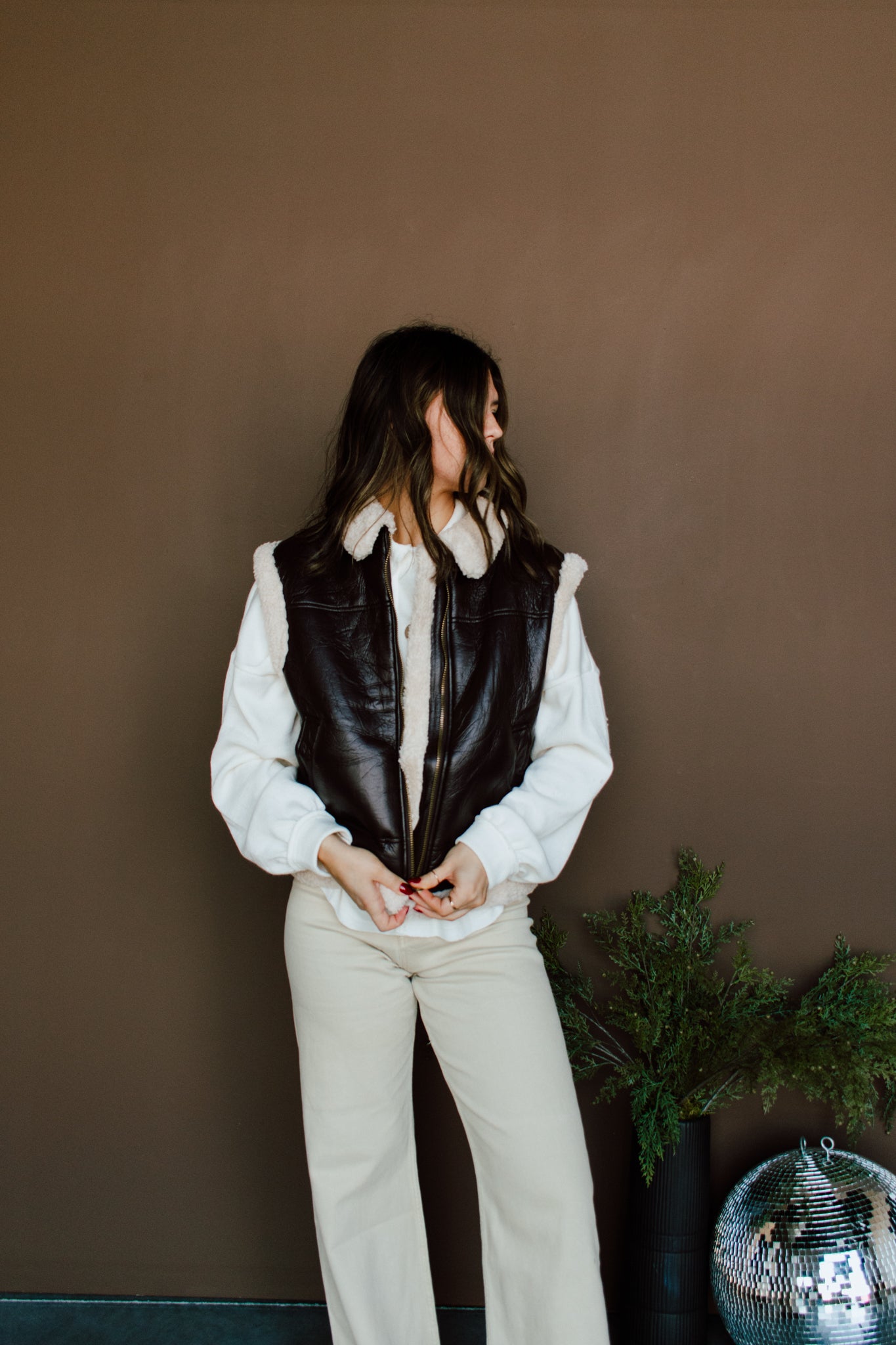 Vixen Shearling Vest