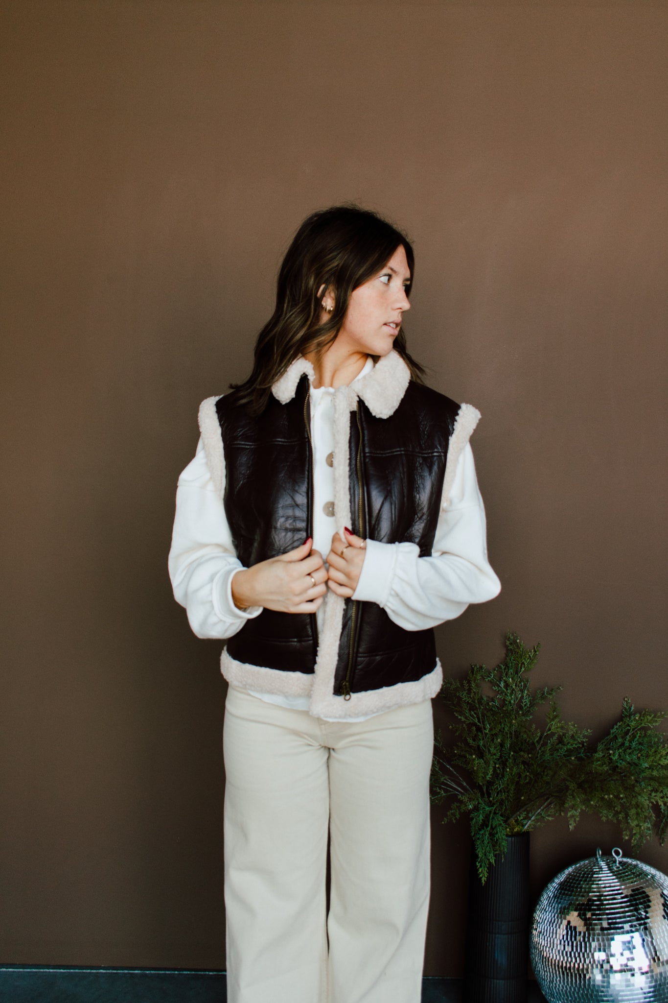 Vixen Shearling Vest