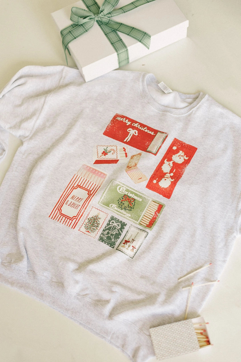 Holiday Matchbox Crewneck (PRE-ORDER)
