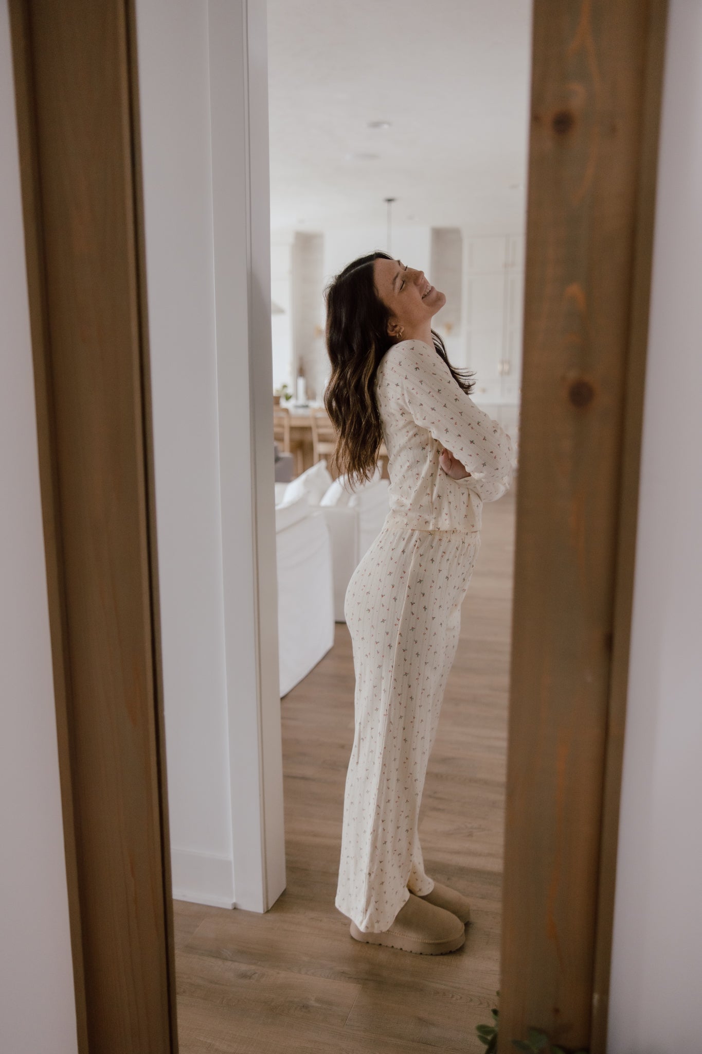 Kris Pointelle Long Sleeve Top