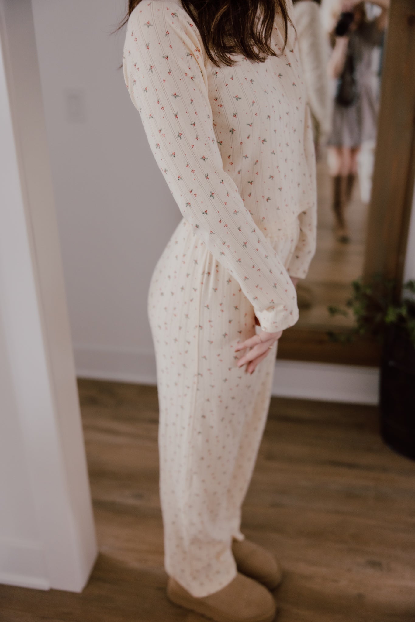 Kris Pointelle Lounge Pants