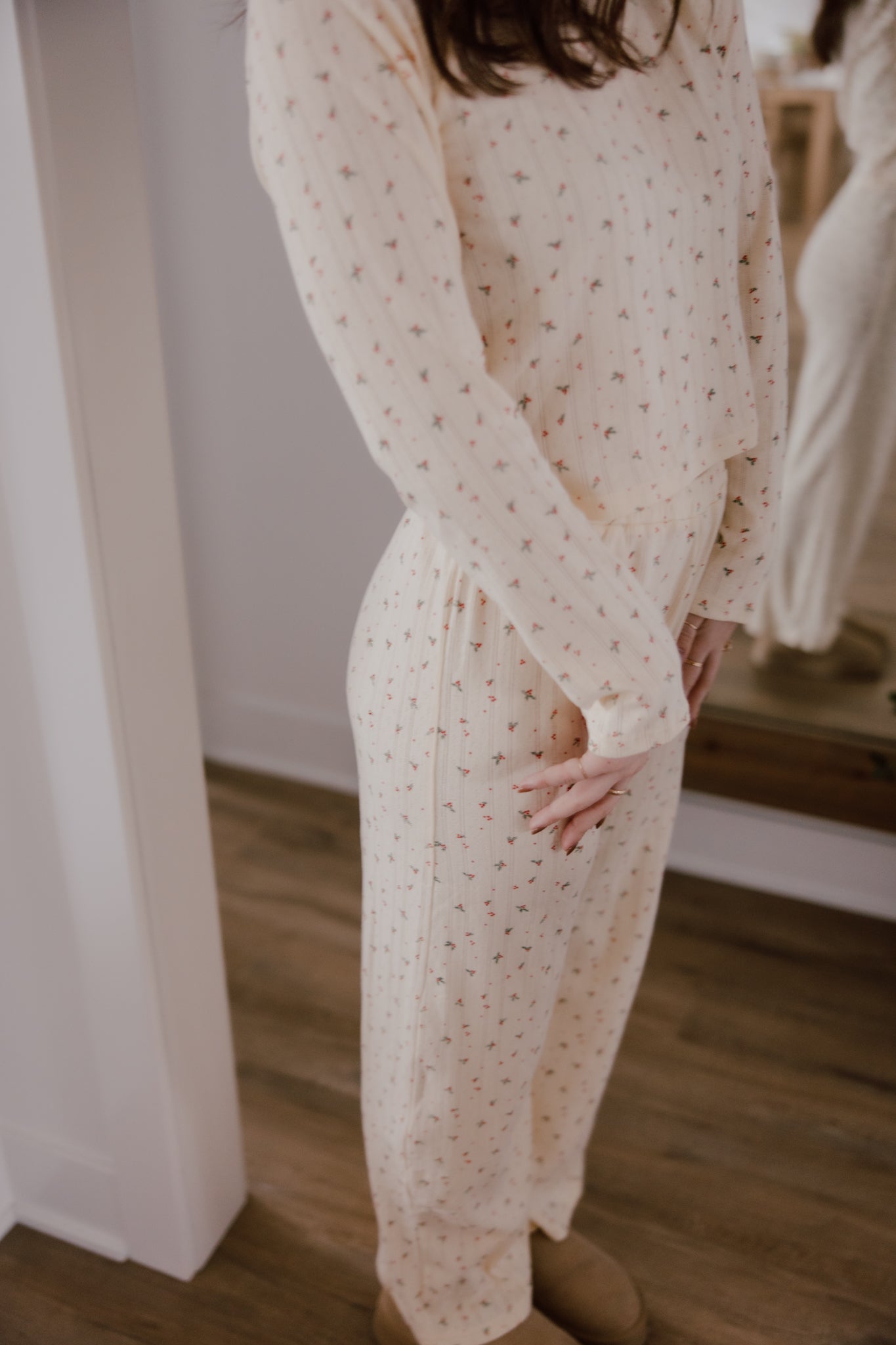 Kris Pointelle Lounge Pants