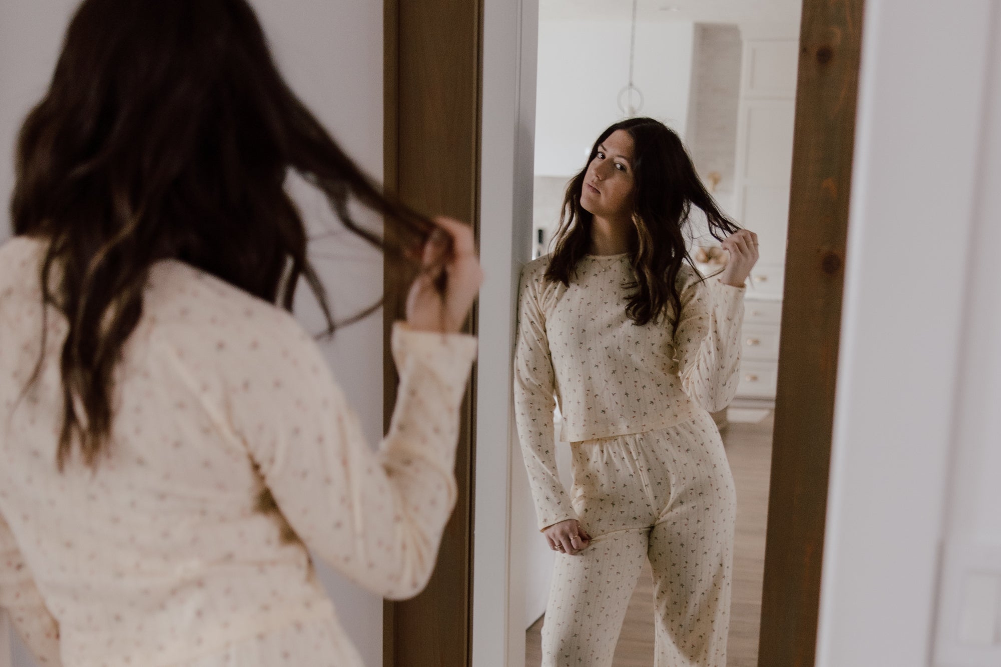 Kris Pointelle Lounge Pants