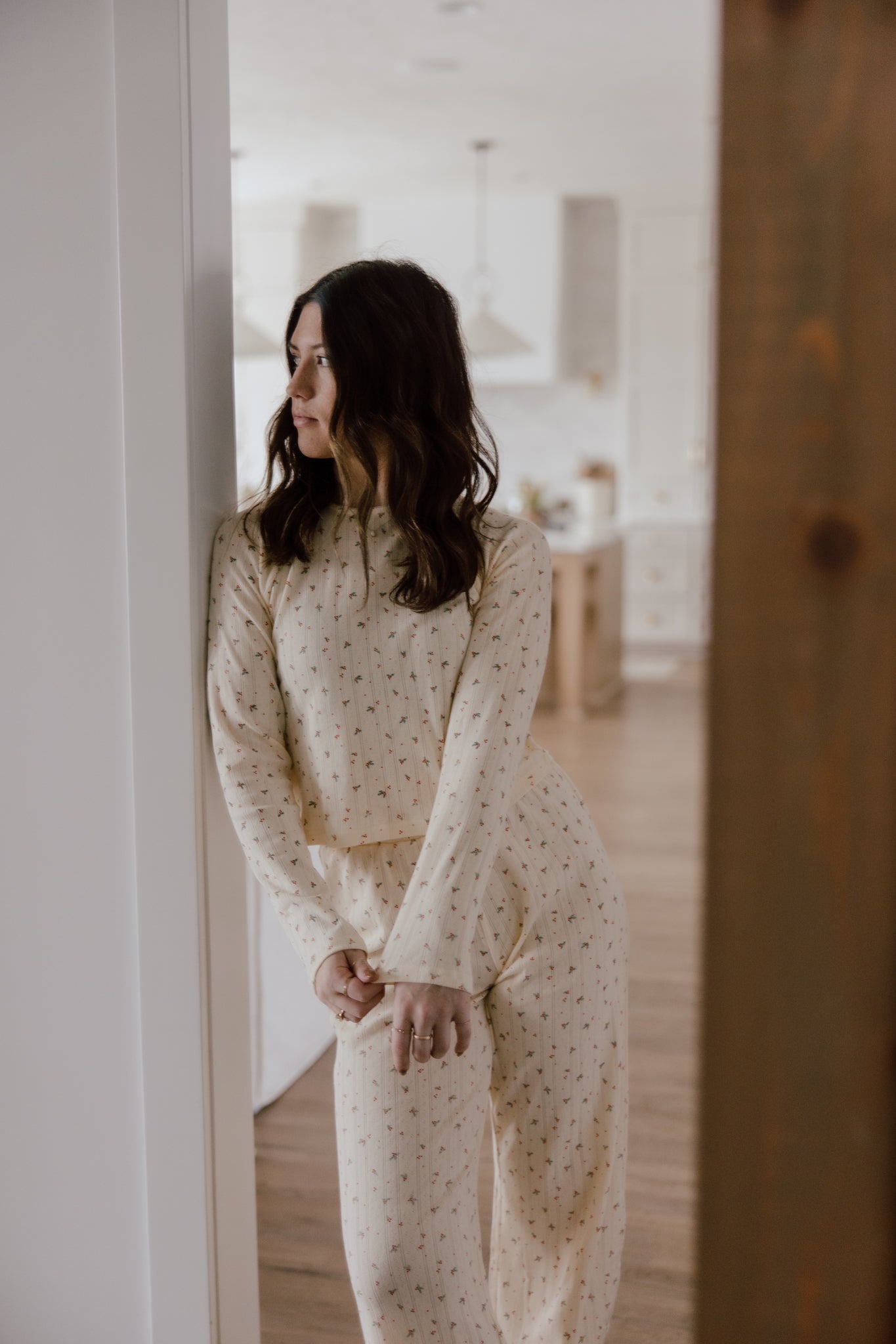 Kris Pointelle Long Sleeve Top