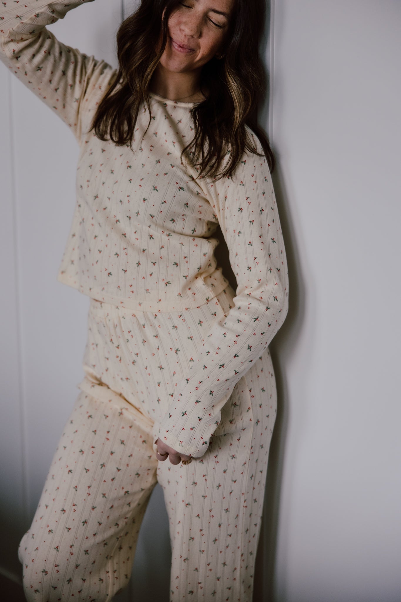 Kris Pointelle Long Sleeve Top