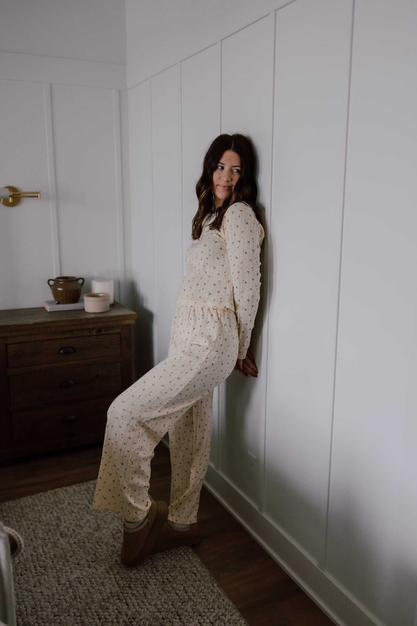 Kris Pointelle Long Sleeve Top