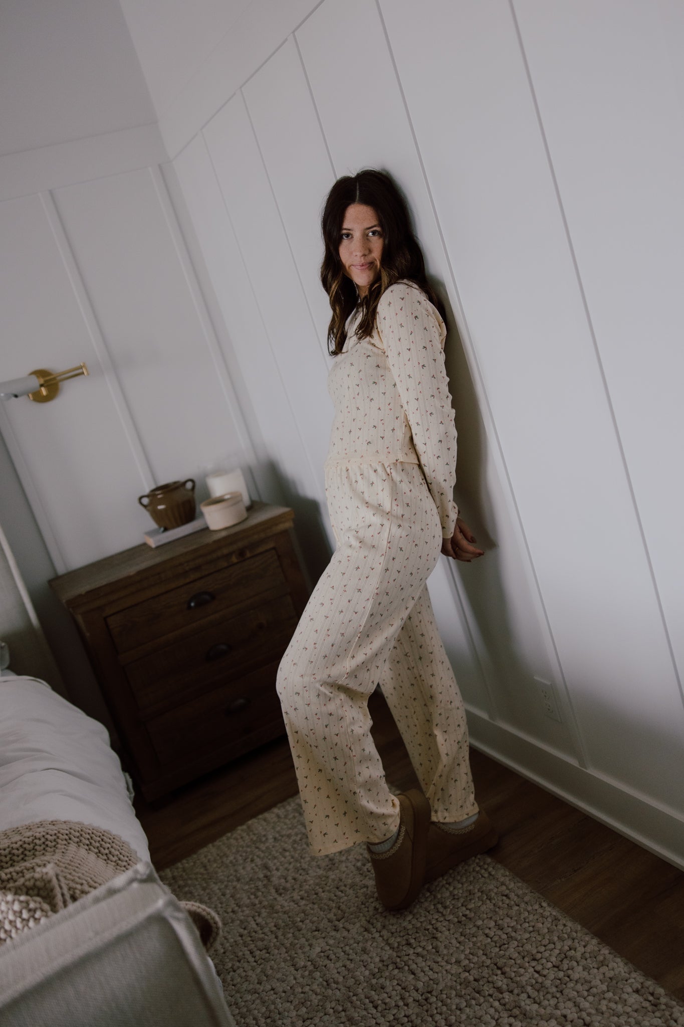 Kris Pointelle Long Sleeve Top