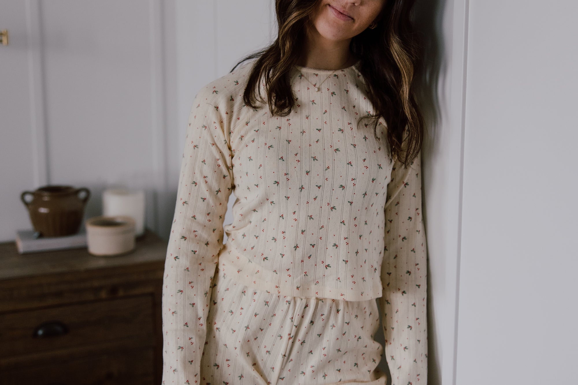 Kris Pointelle Lounge Pants