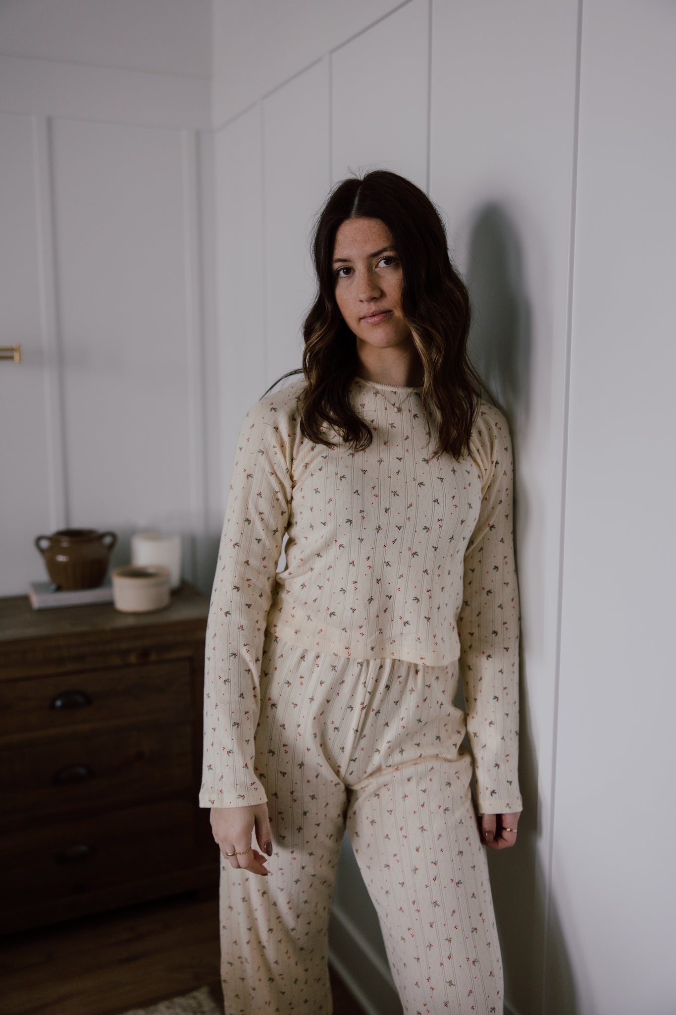 Kris Pointelle Long Sleeve Top