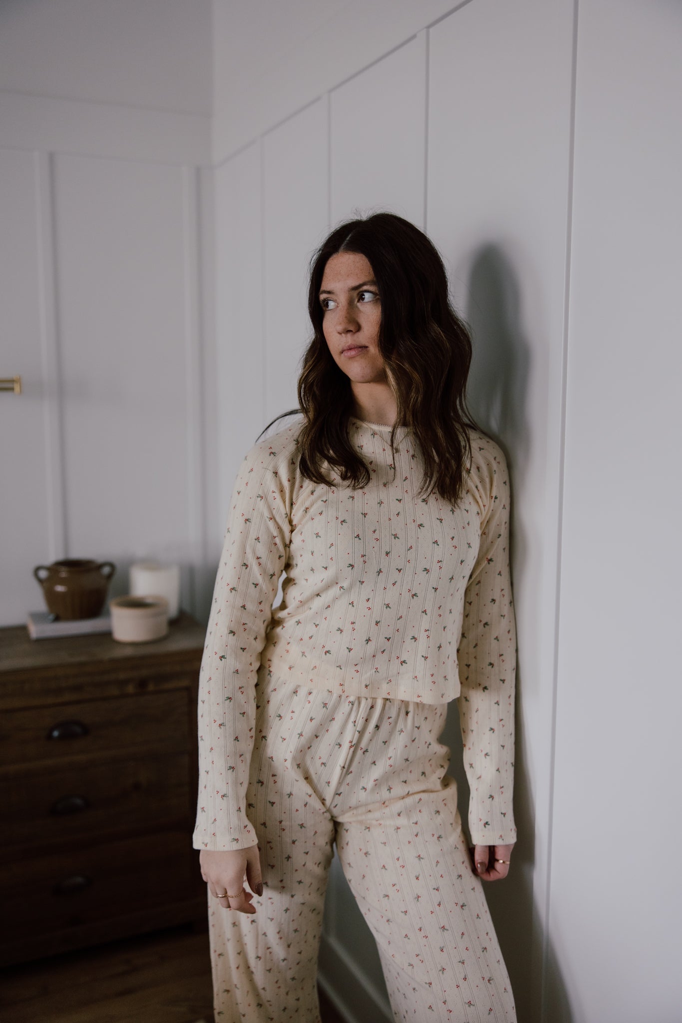 Kris Pointelle Long Sleeve Top