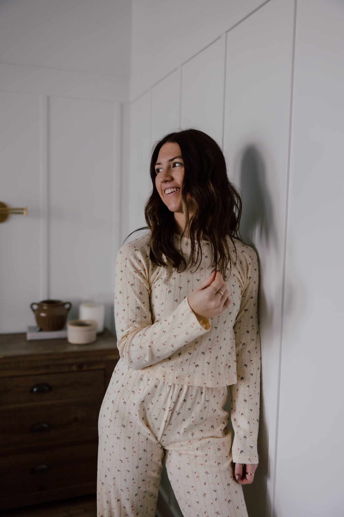 Kris Pointelle Long Sleeve Top