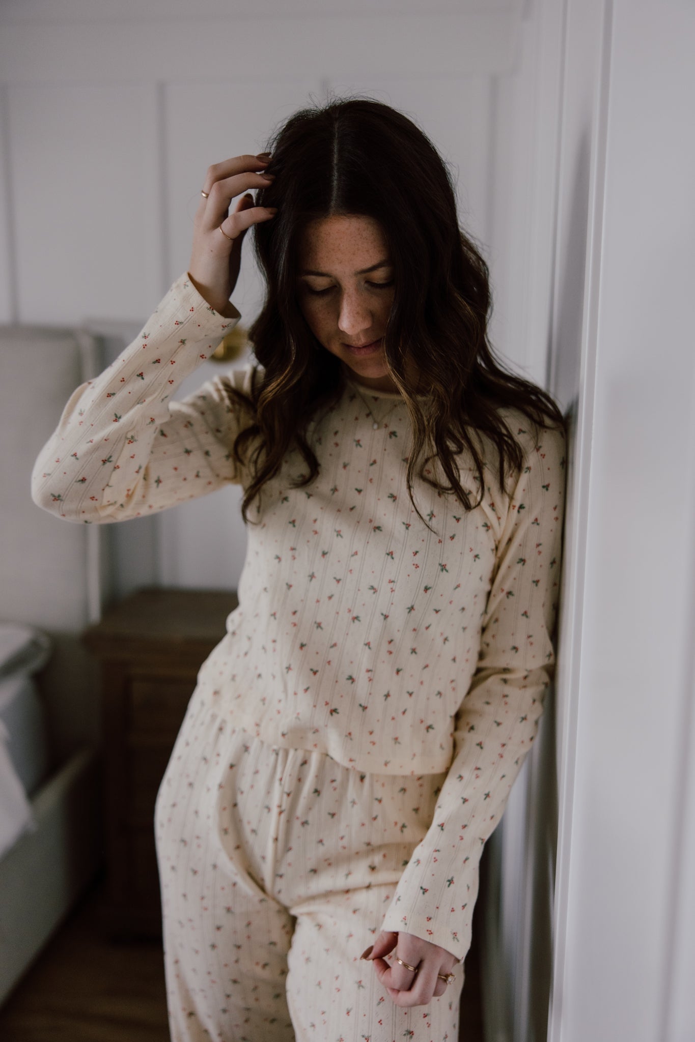 Kris Pointelle Long Sleeve Top