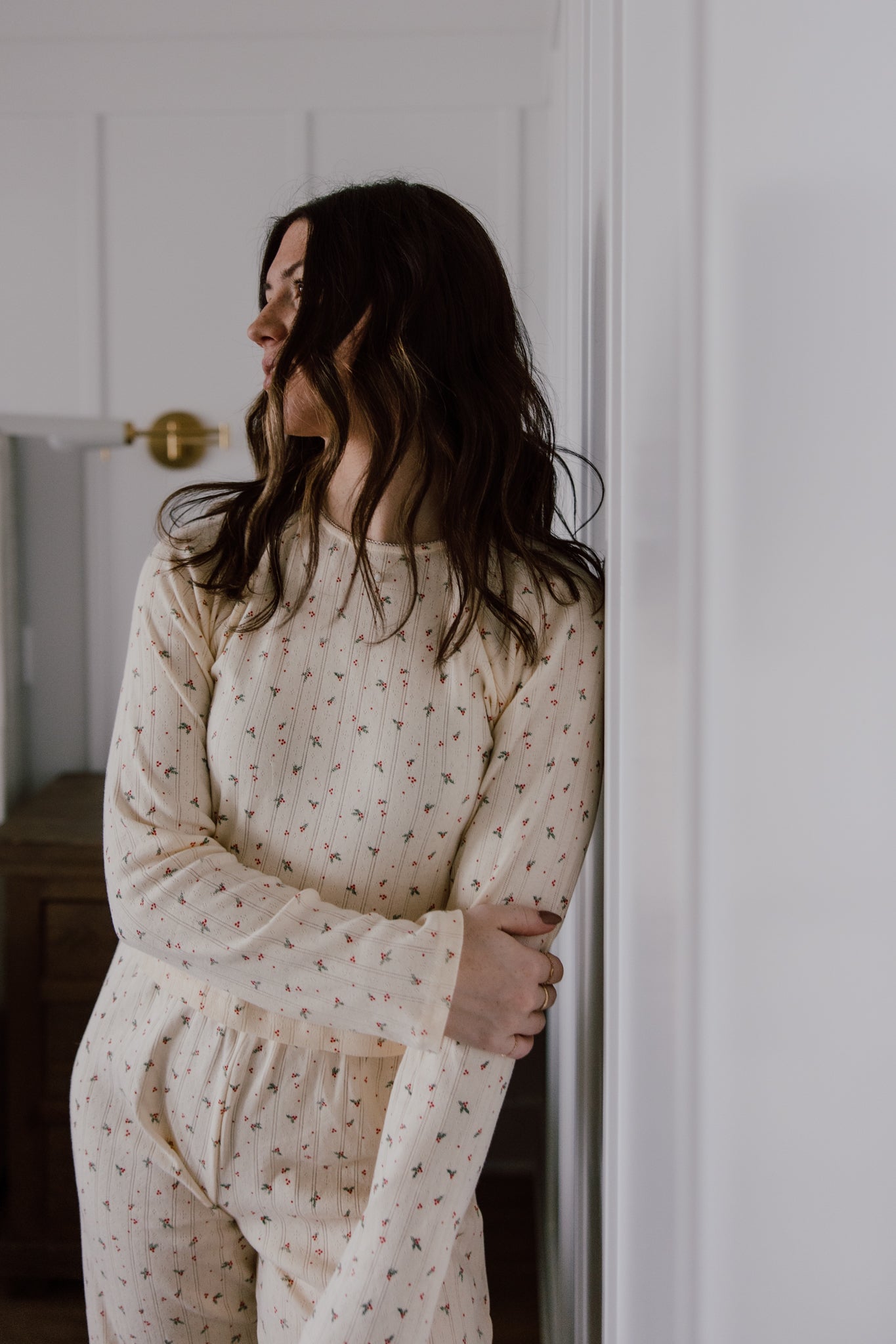 Kris Pointelle Long Sleeve Top