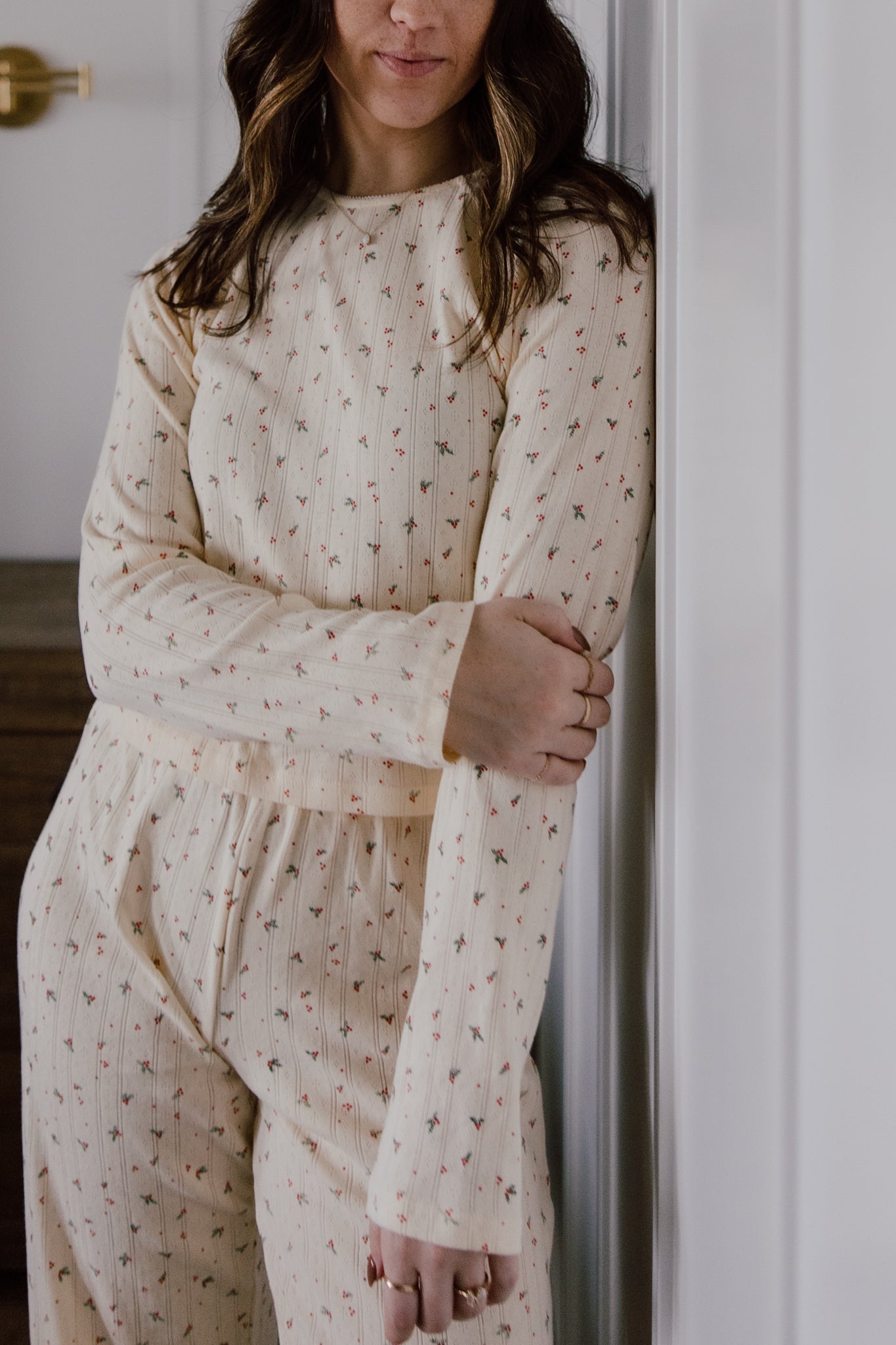 Kris Pointelle Long Sleeve Top