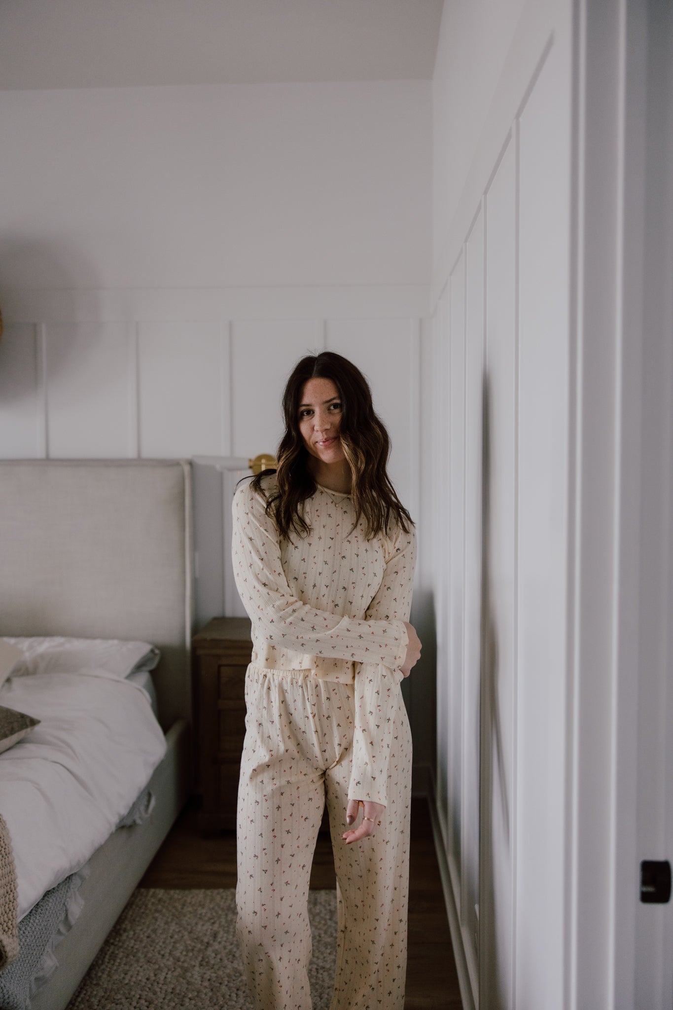 Kris Pointelle Long Sleeve Top