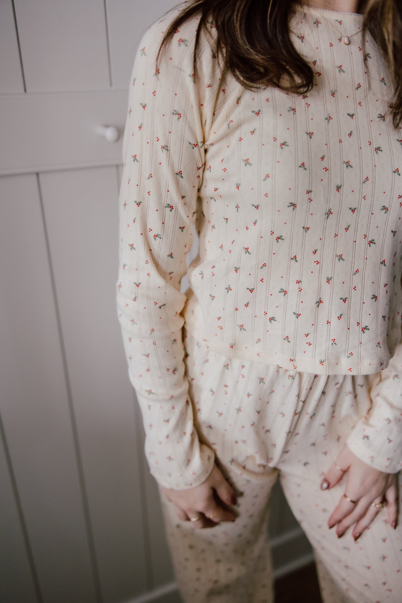 Kris Pointelle Long Sleeve Top