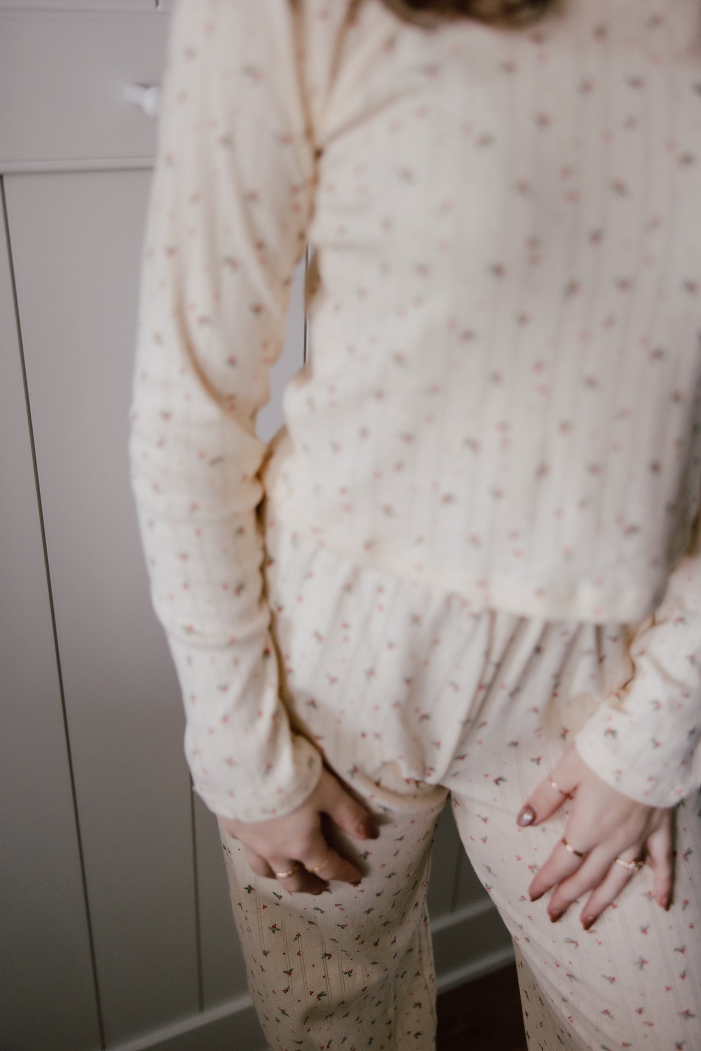 Kris Pointelle Long Sleeve Top