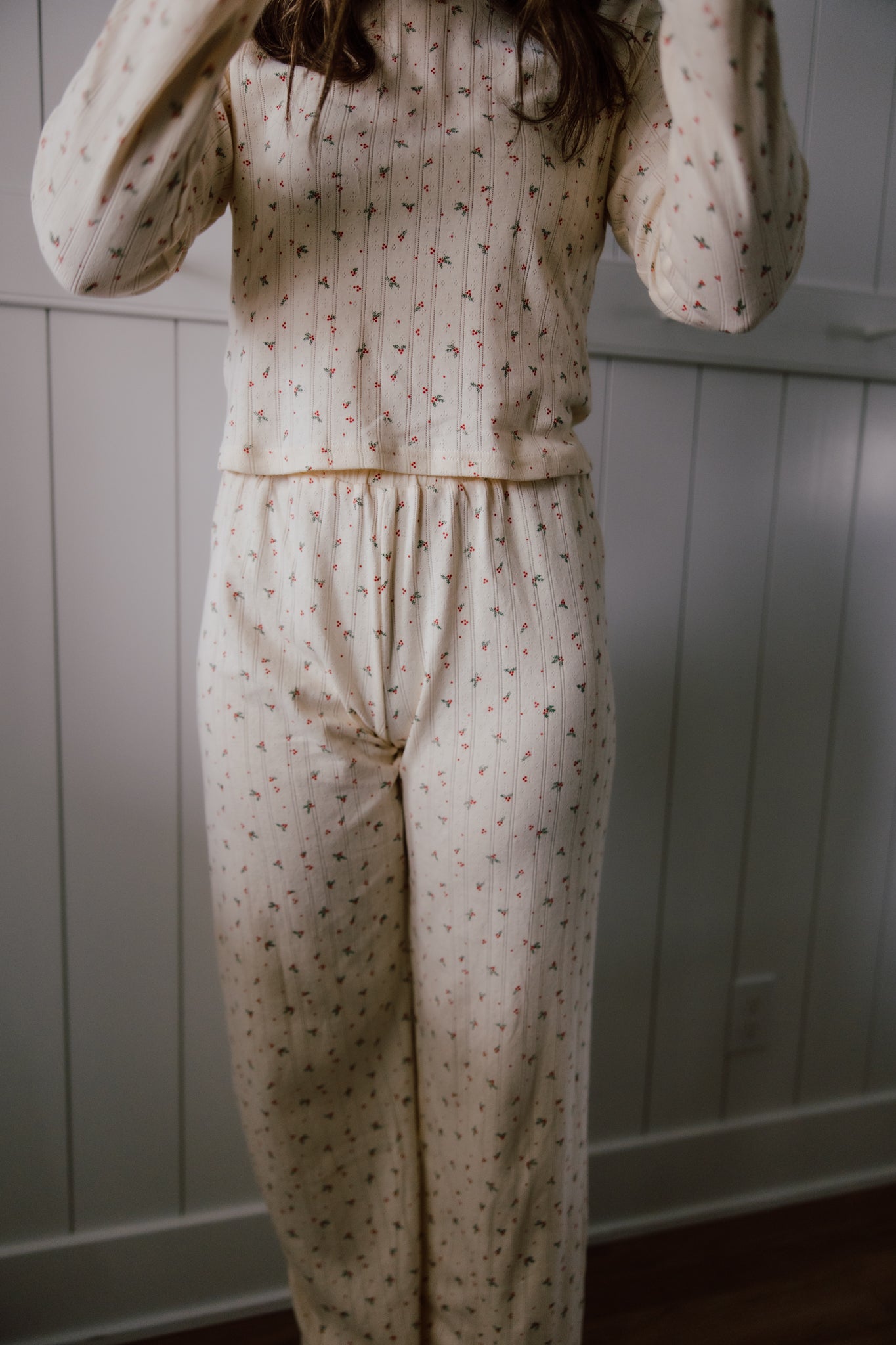 Kris Pointelle Long Sleeve Top