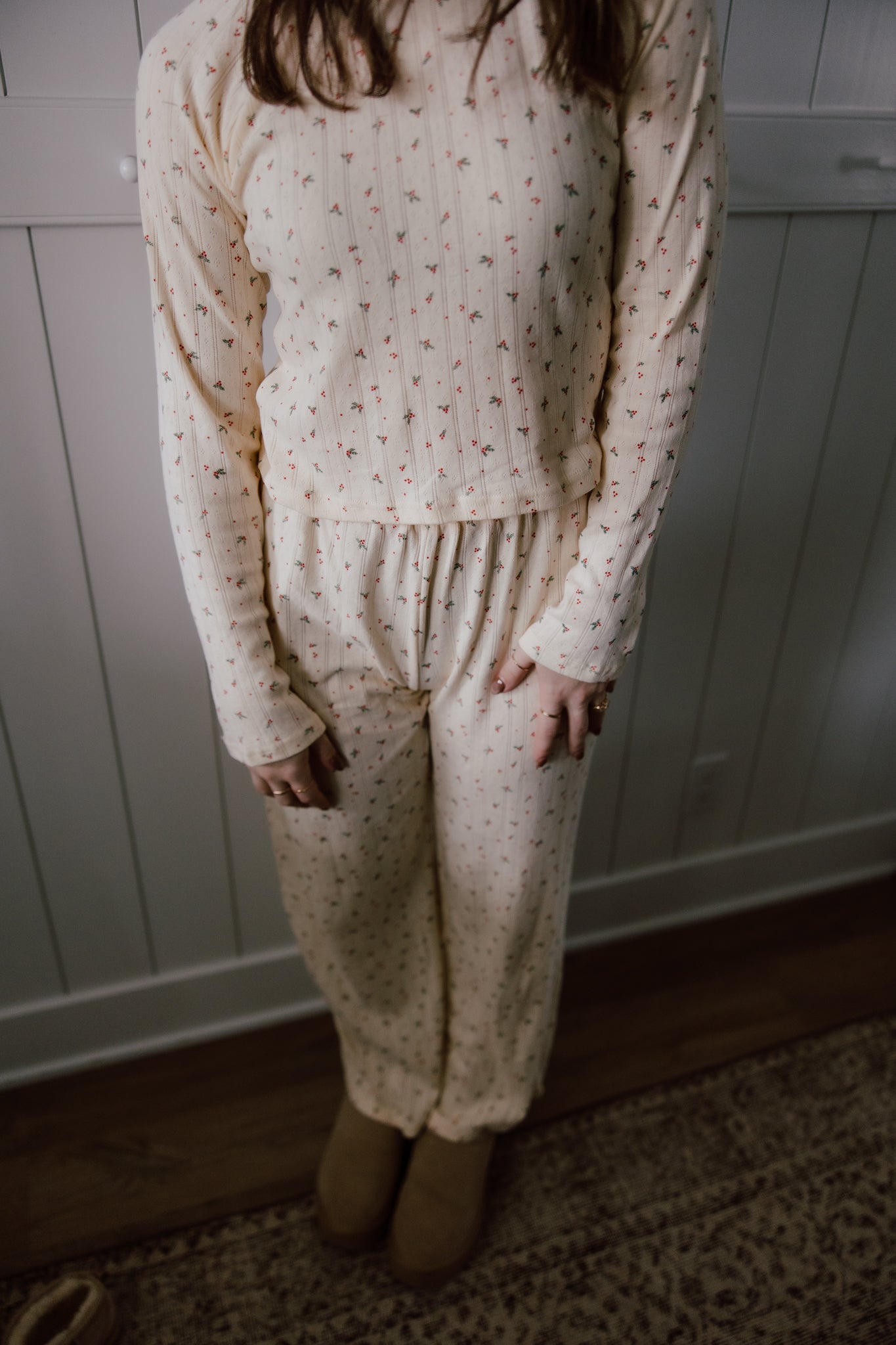 Kris Pointelle Long Sleeve Top