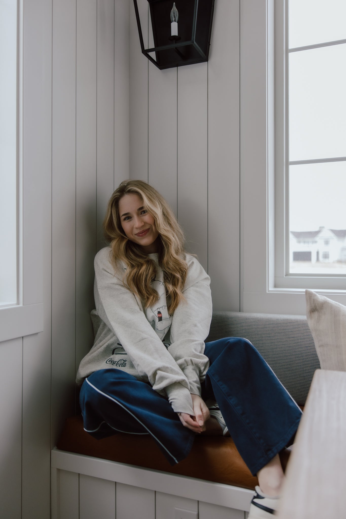 Barrel Jean Twist | Navy