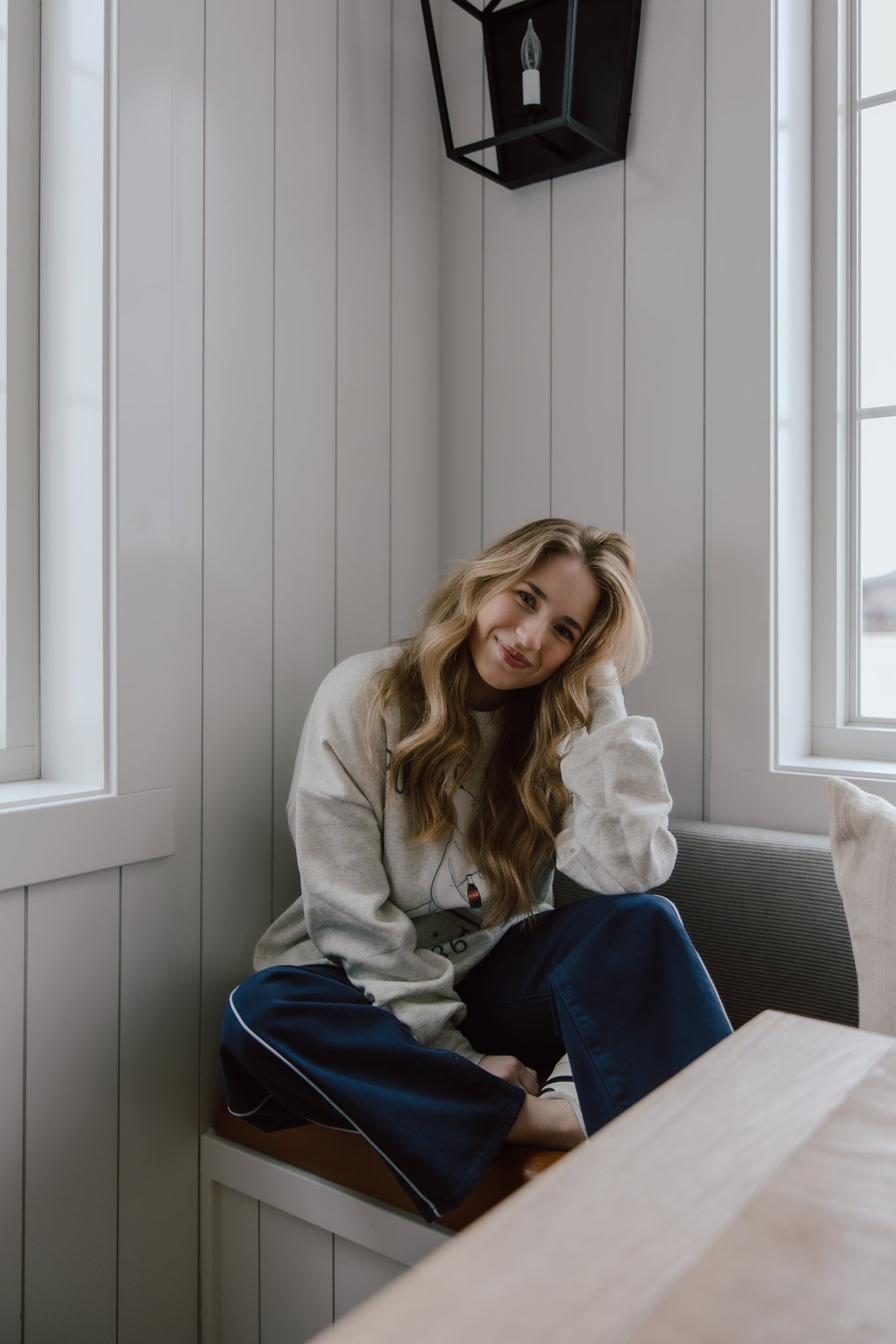 Barrel Jean Twist | Navy