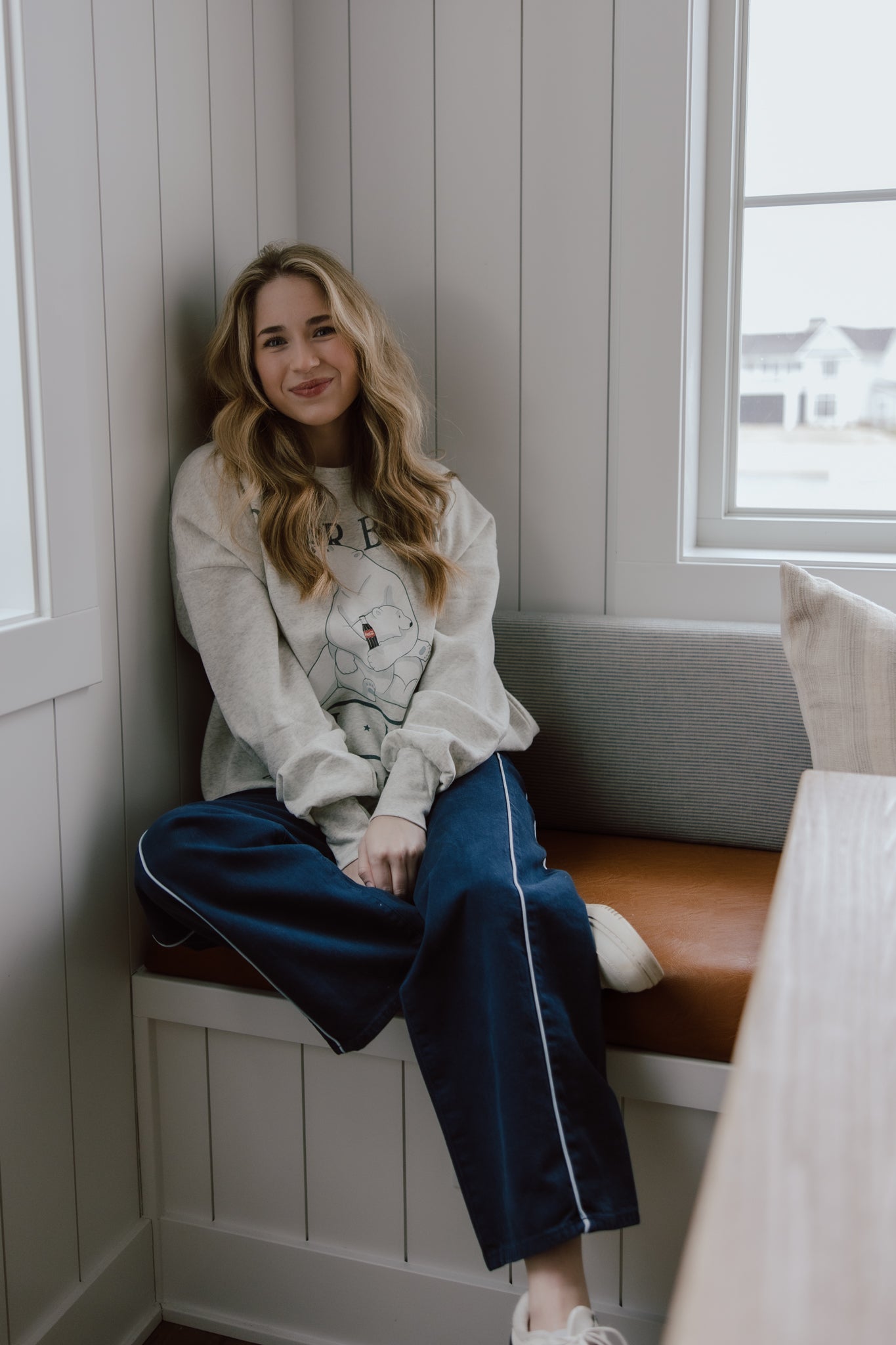 Barrel Jean Twist | Navy