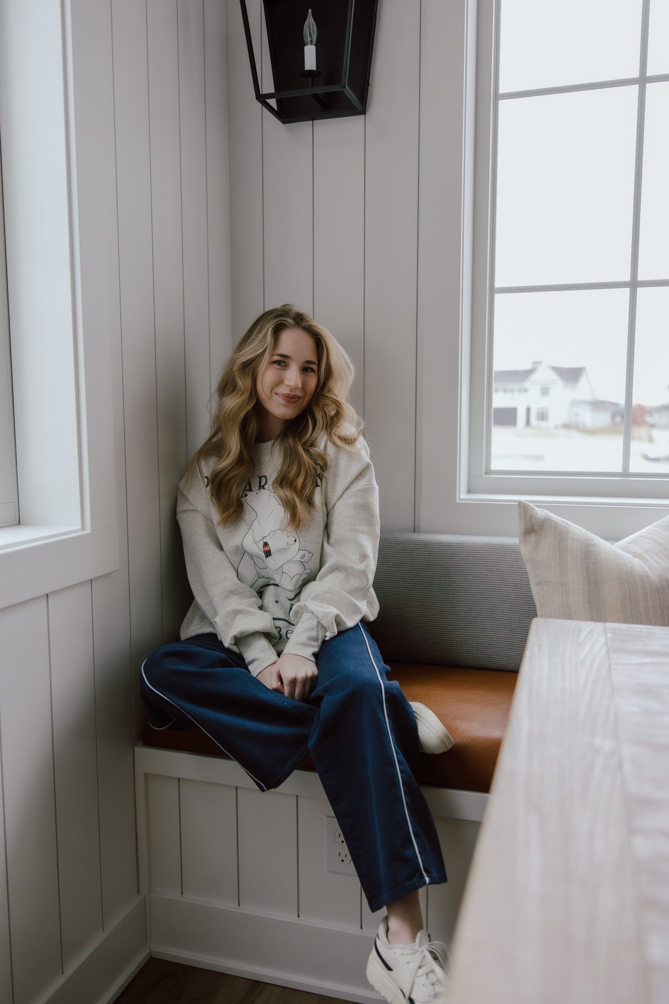 Barrel Jean Twist | Navy