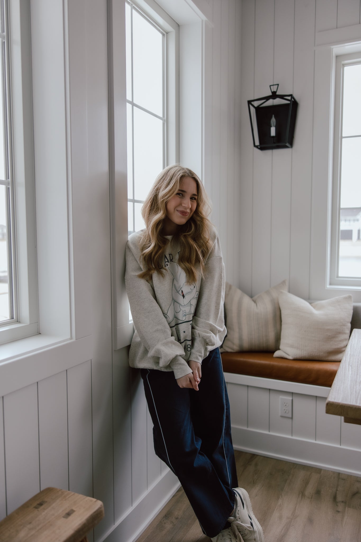 Barrel Jean Twist | Navy