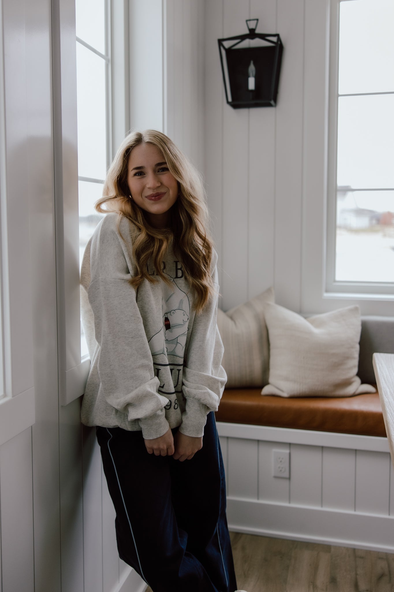 Barrel Jean Twist | Navy