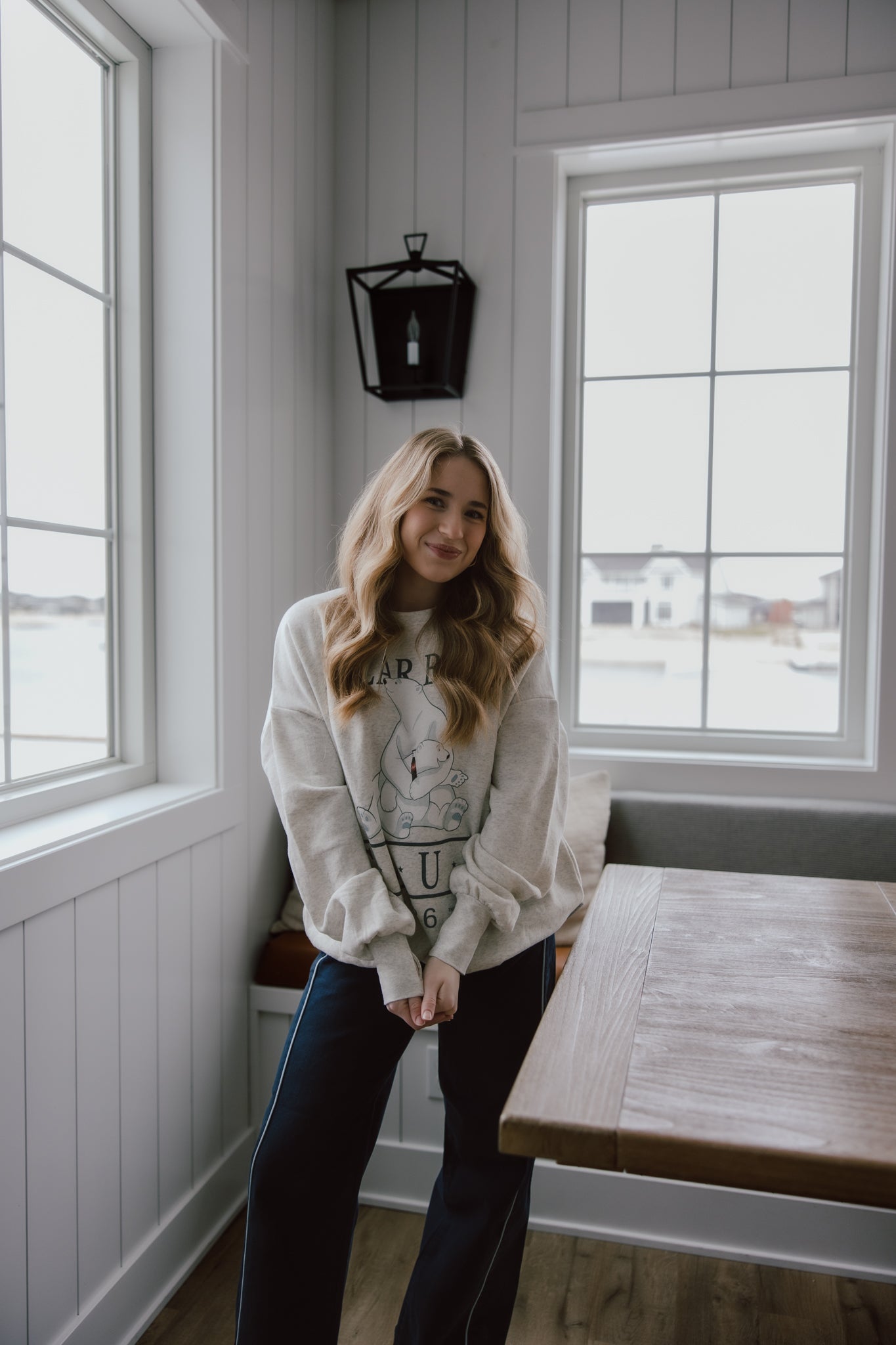 Barrel Jean Twist | Navy