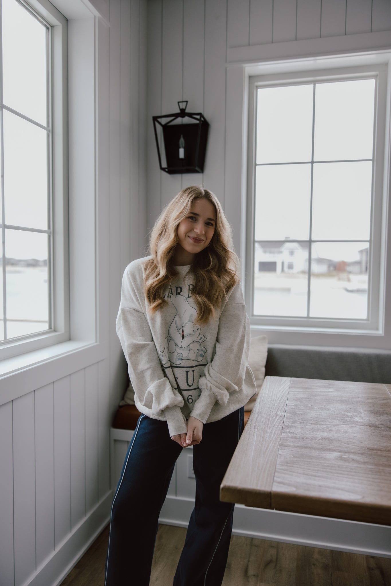 Barrel Jean Twist | Navy