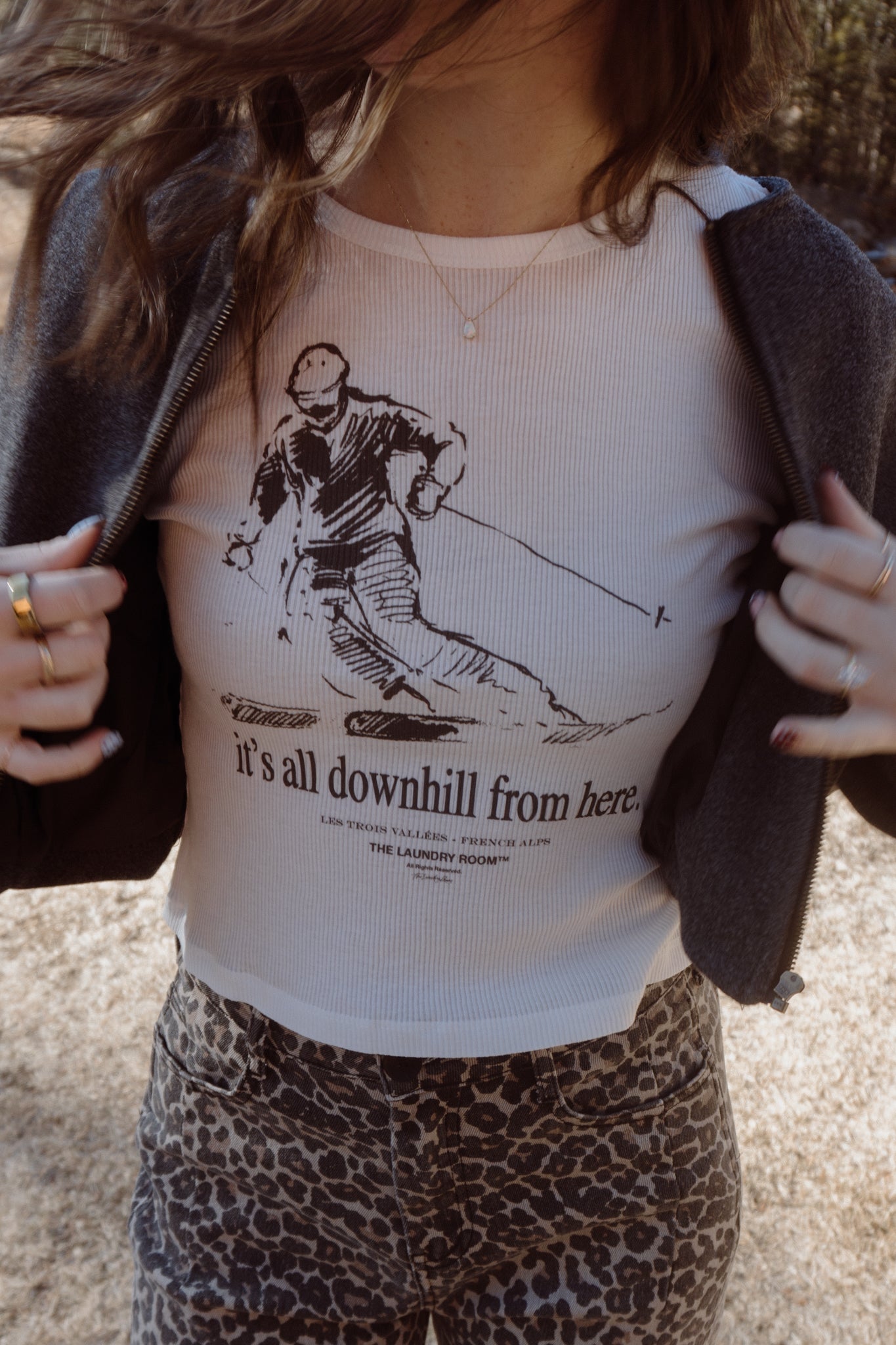 It's All Downhill From Here - Baby Tee