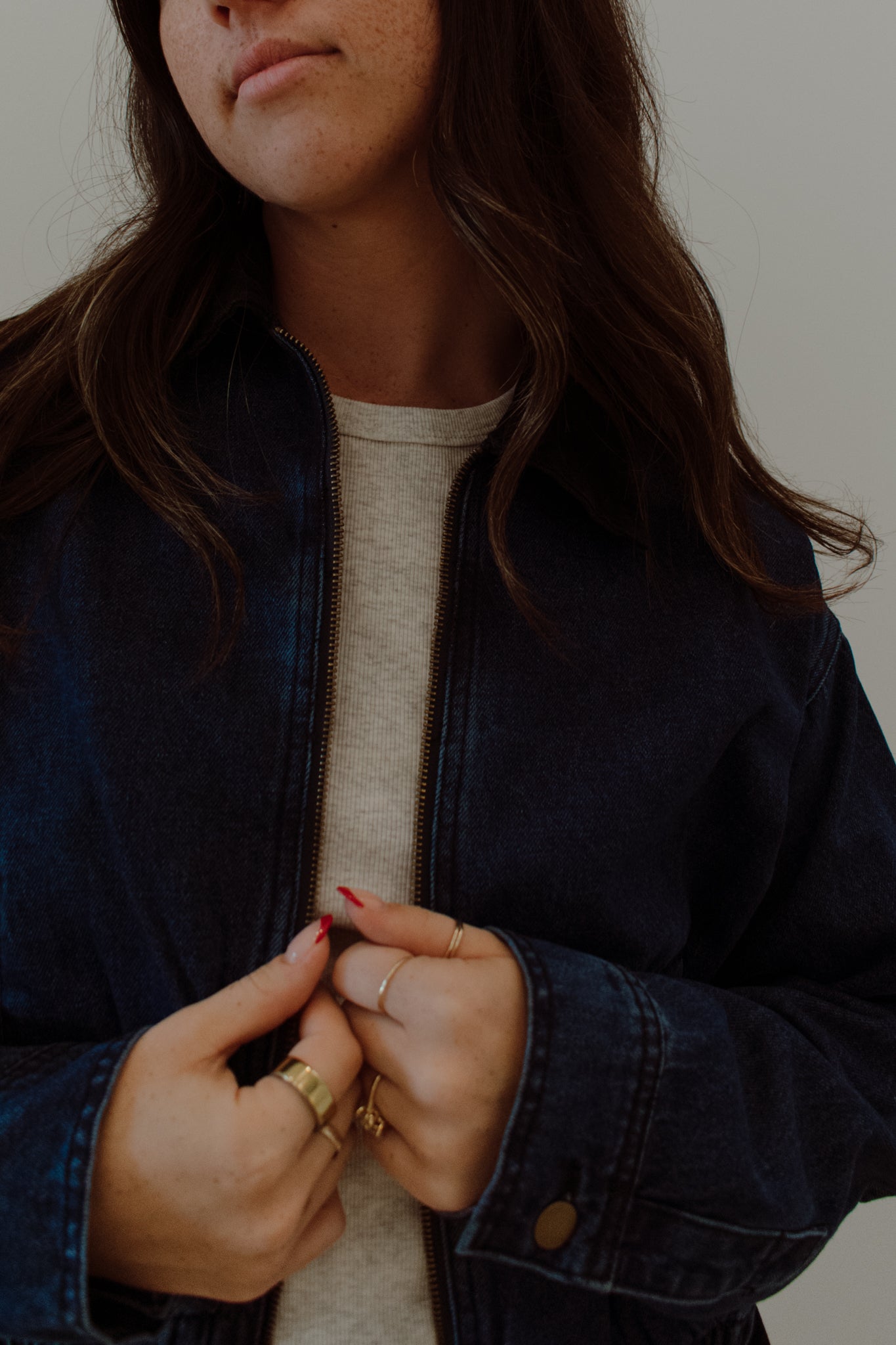 Linden Contrast Denim Jacket