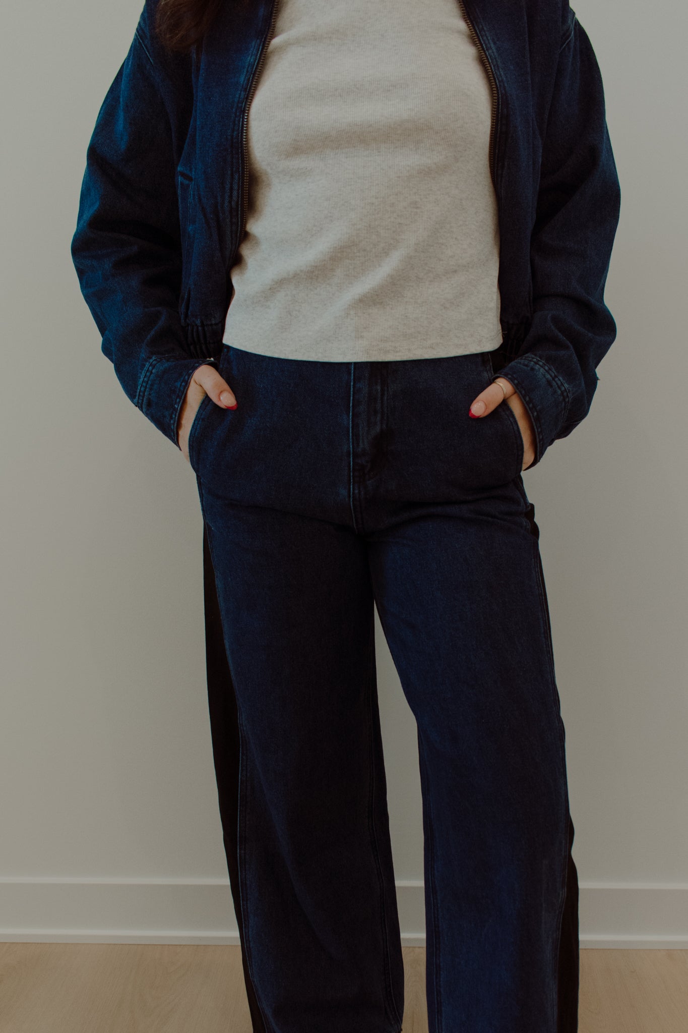 Linden Contrast Denim Jacket