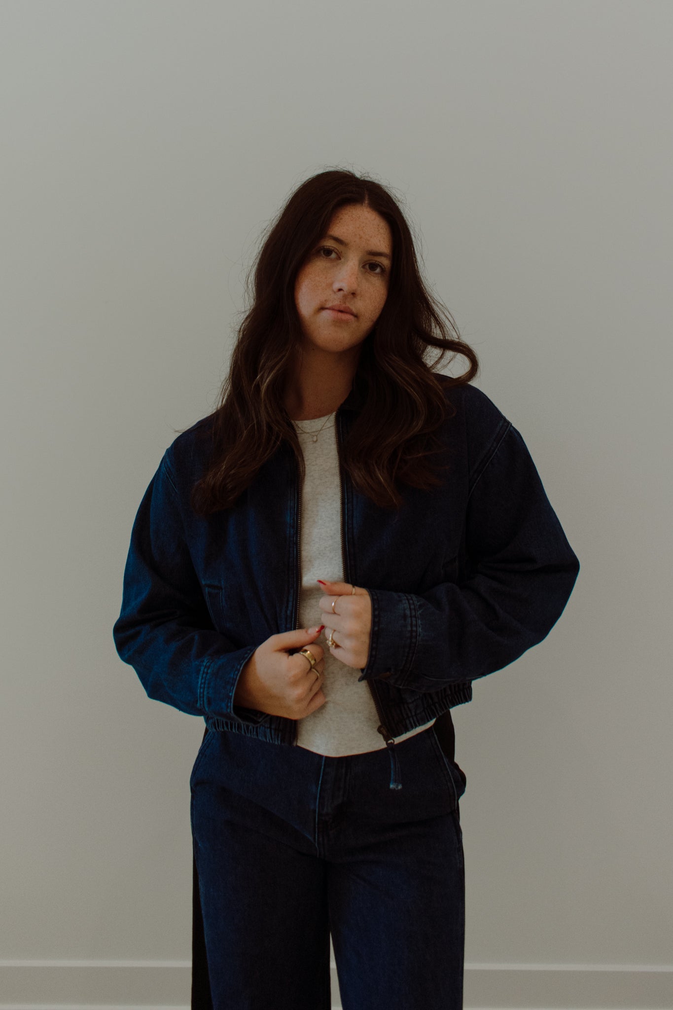 Linden Contrast Denim Jacket
