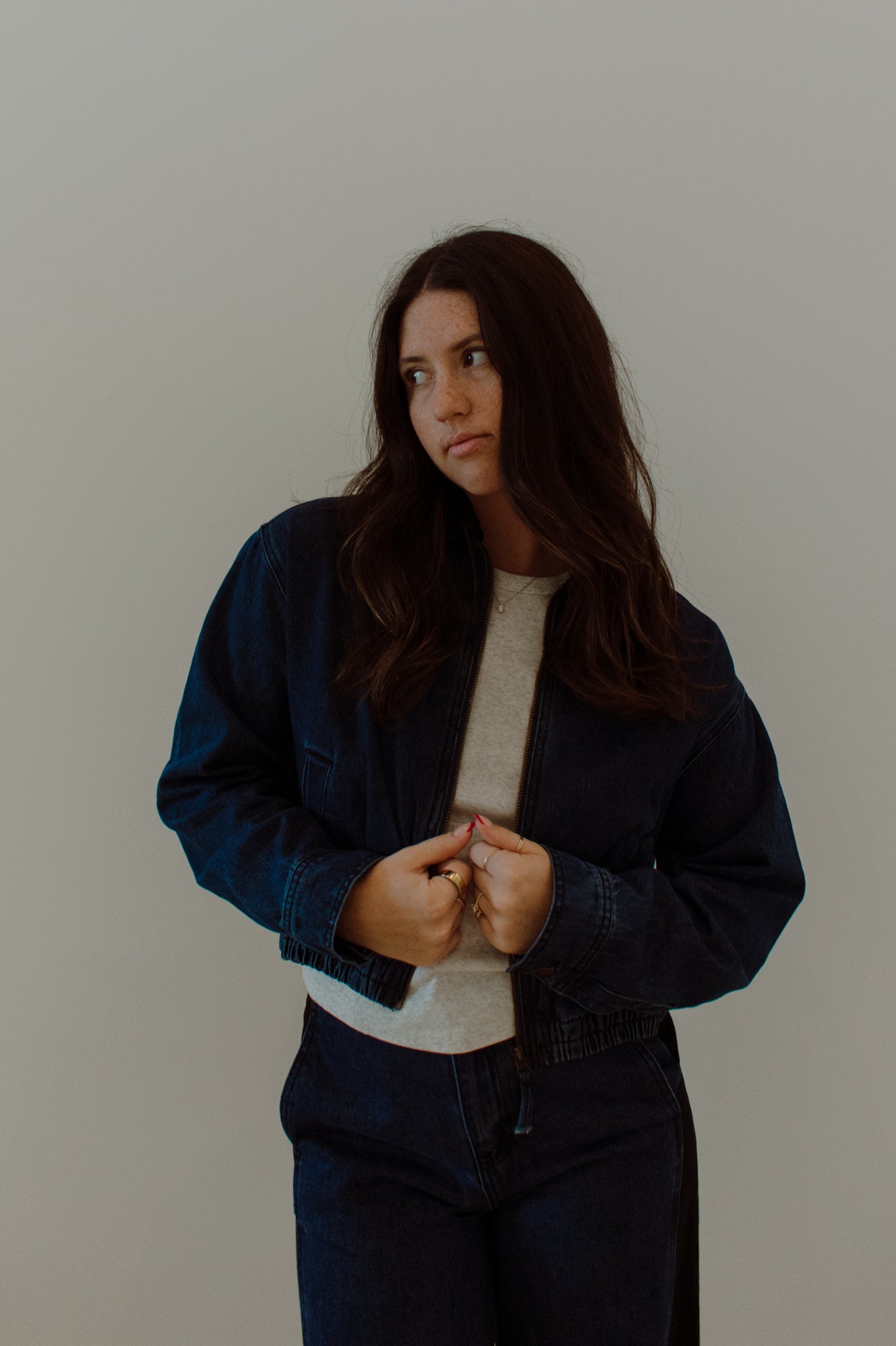 Linden Contrast Denim Jacket