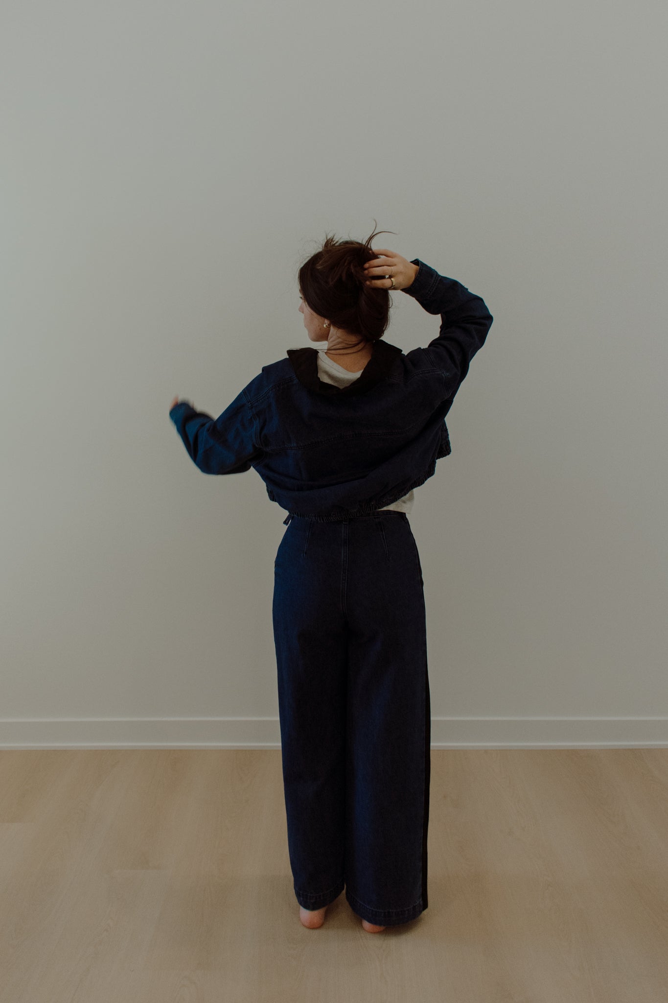 Linden Contrast Denim Jacket