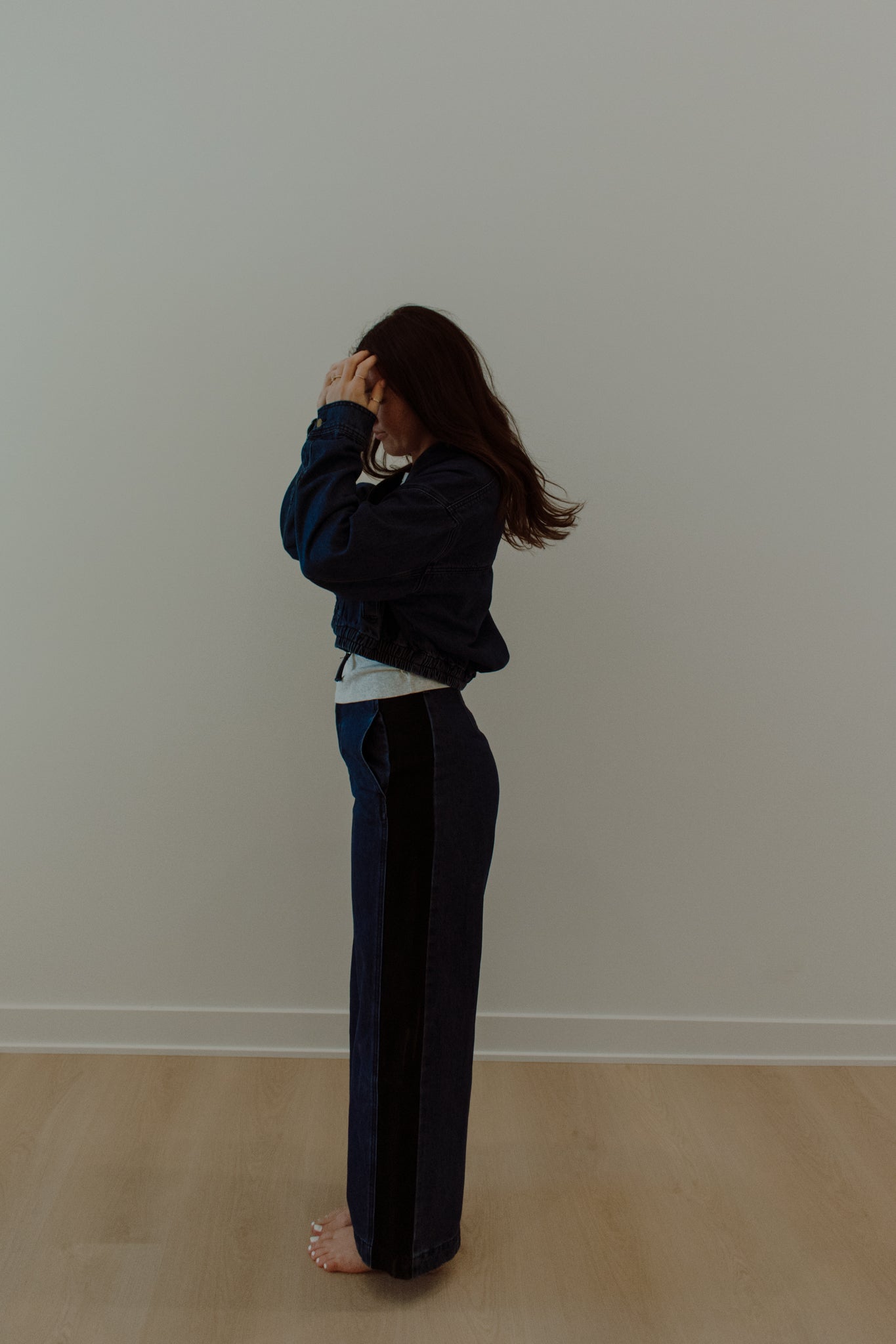 Linden Contrast Denim Jacket