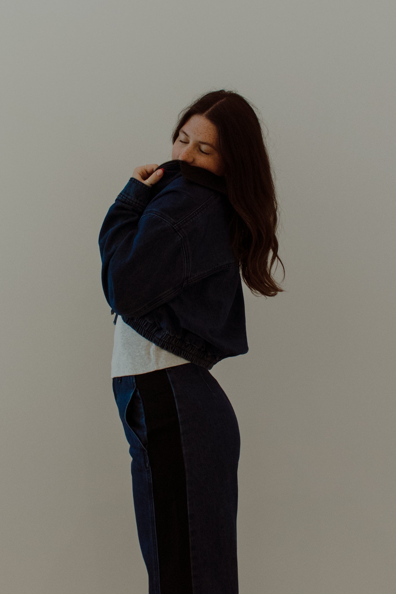 Linden Contrast Denim Jacket