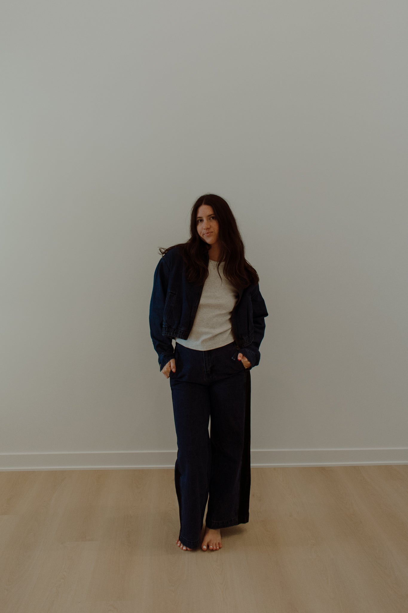 Linden Contrast Denim Jacket