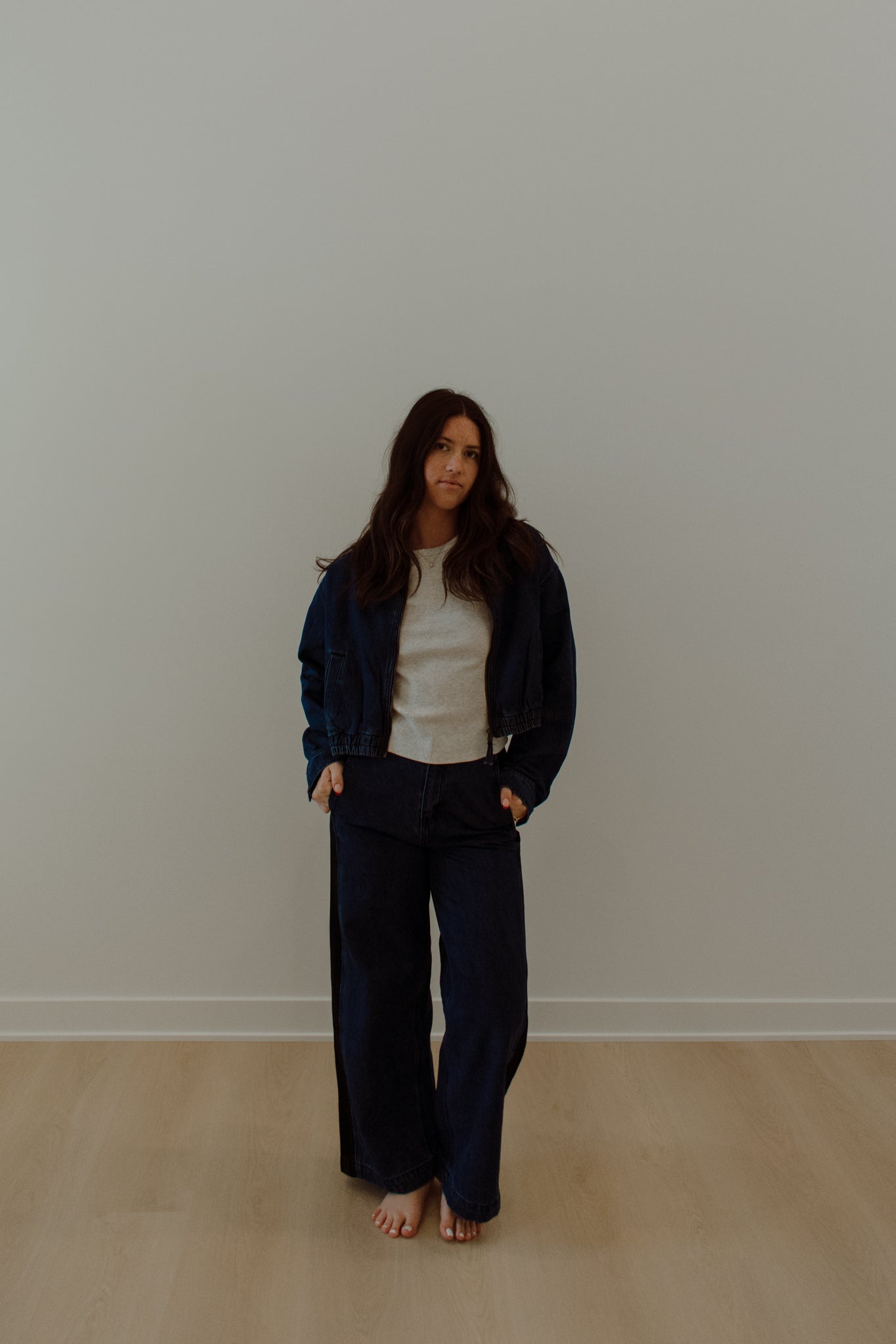 Linden Contrast Denim Jacket