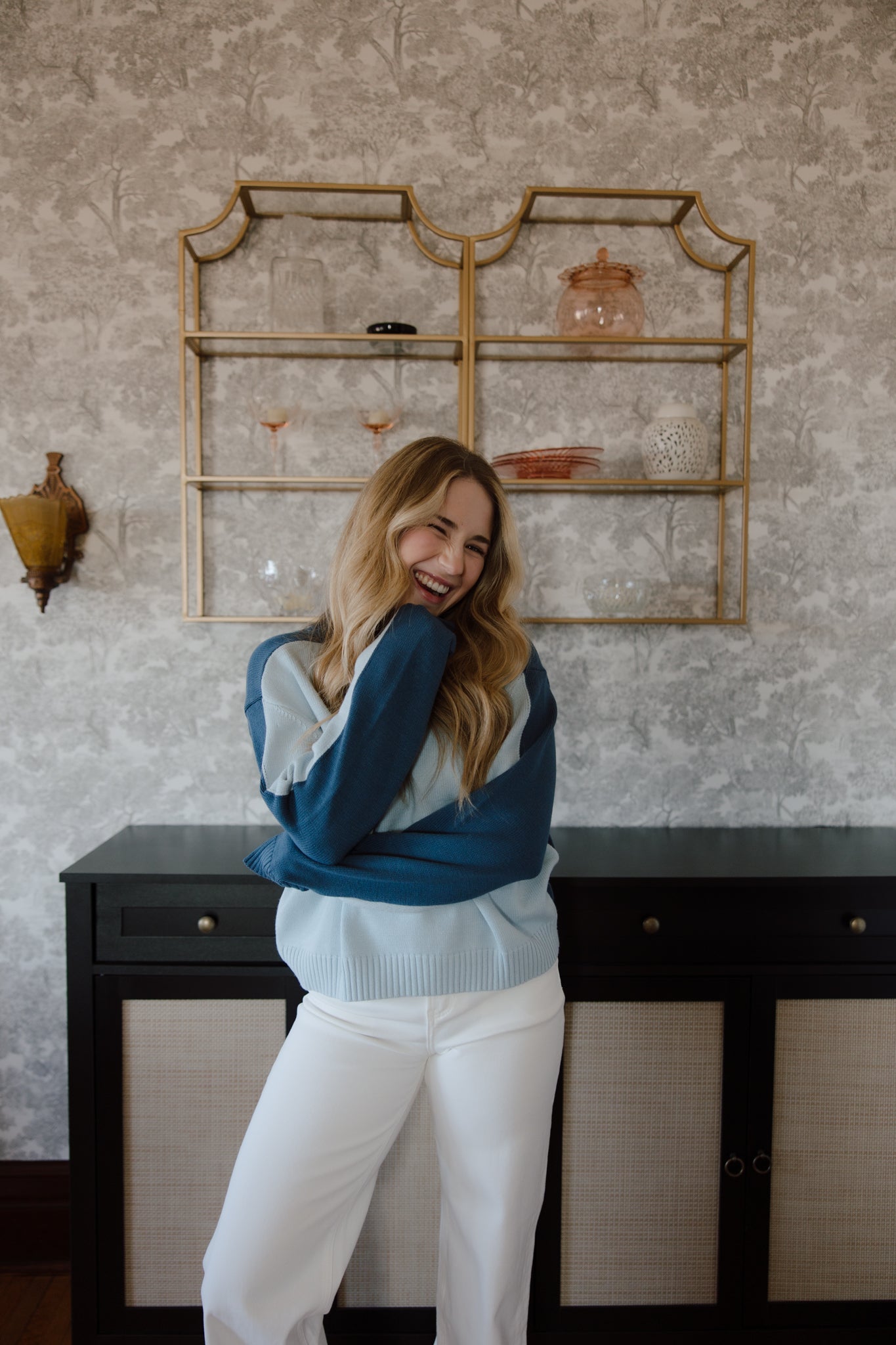 Robin Contrast Sweater