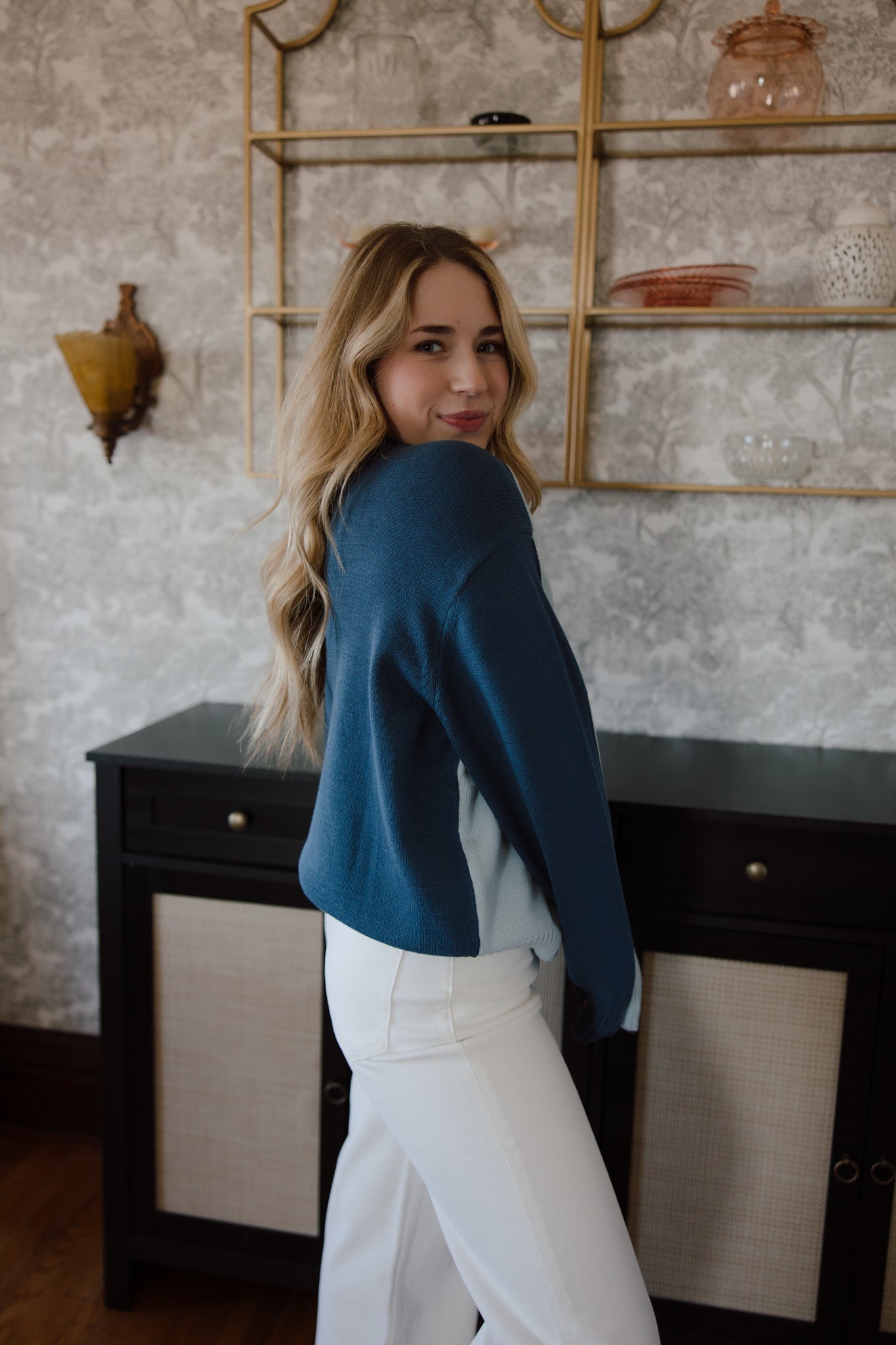 Robin Contrast Sweater