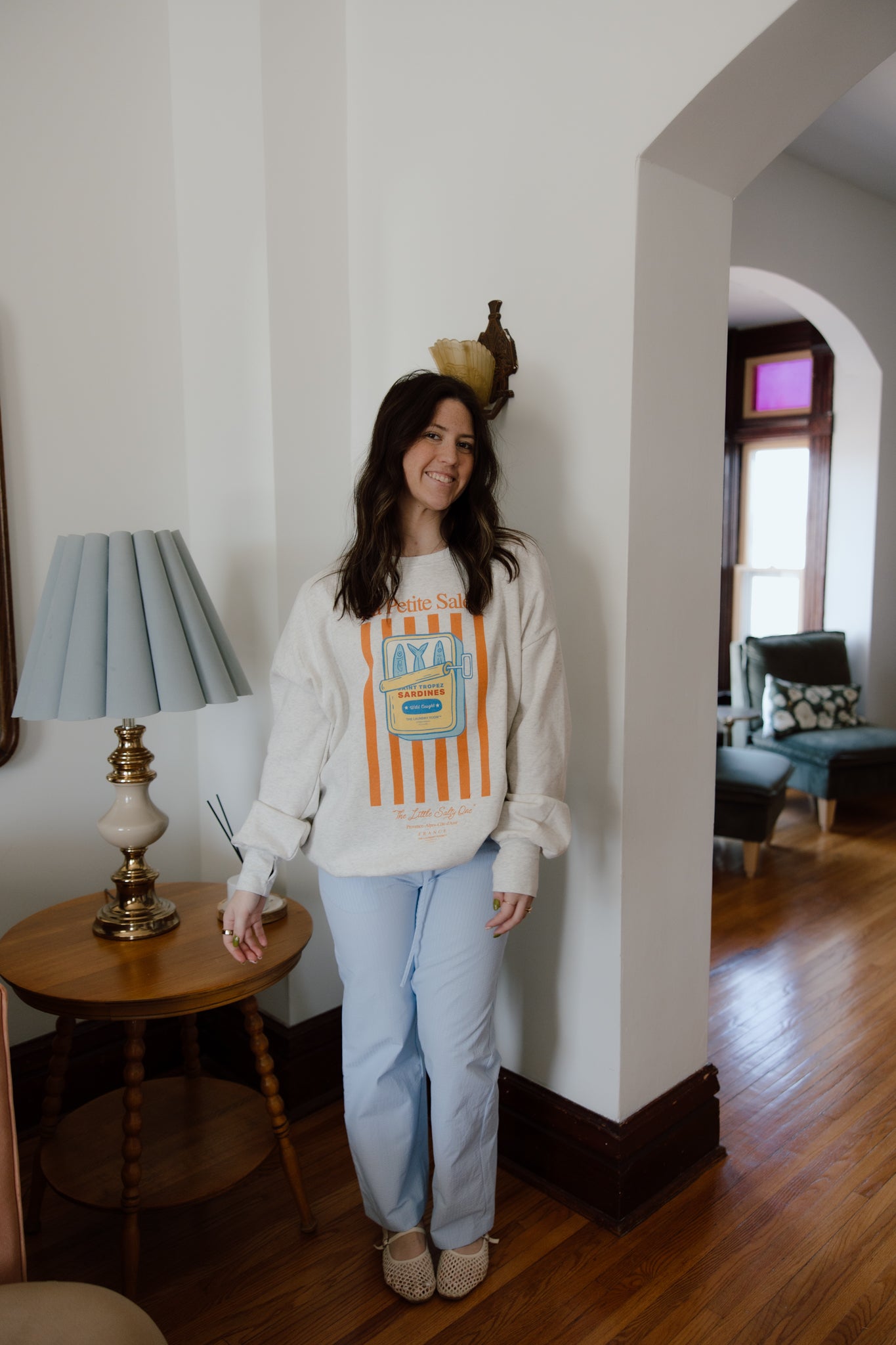 Deni Striped Pants